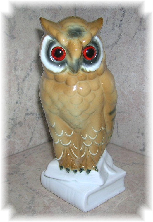 Porcelain Owls Made In Western Germany