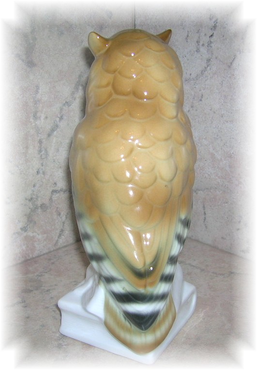 Porcelain Owls Made In Western Germany