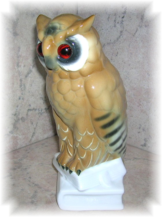 Porcelain Owls Made In Western Germany