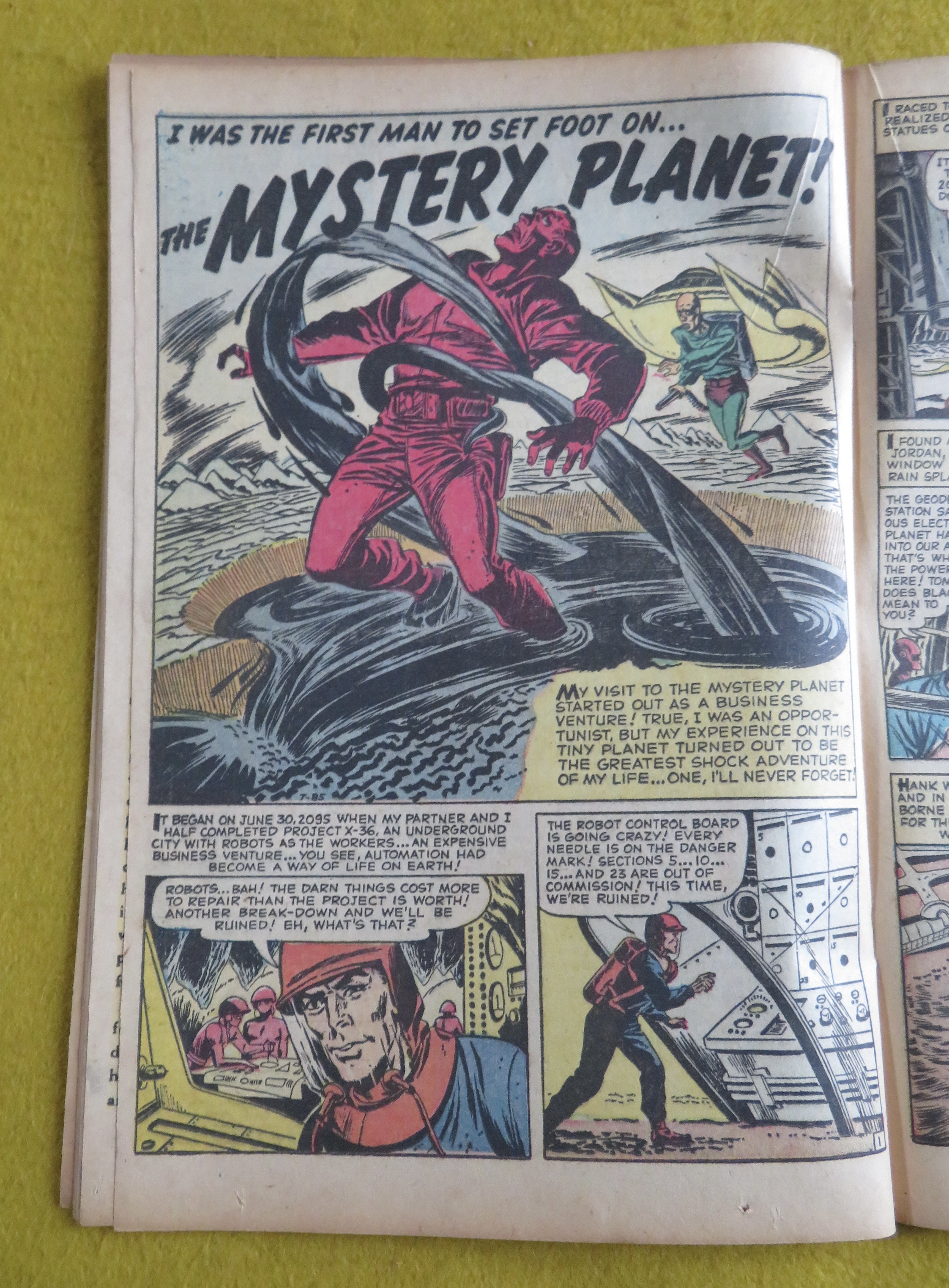 Tales To Astonish Comic January 1959 Ninth Wonder