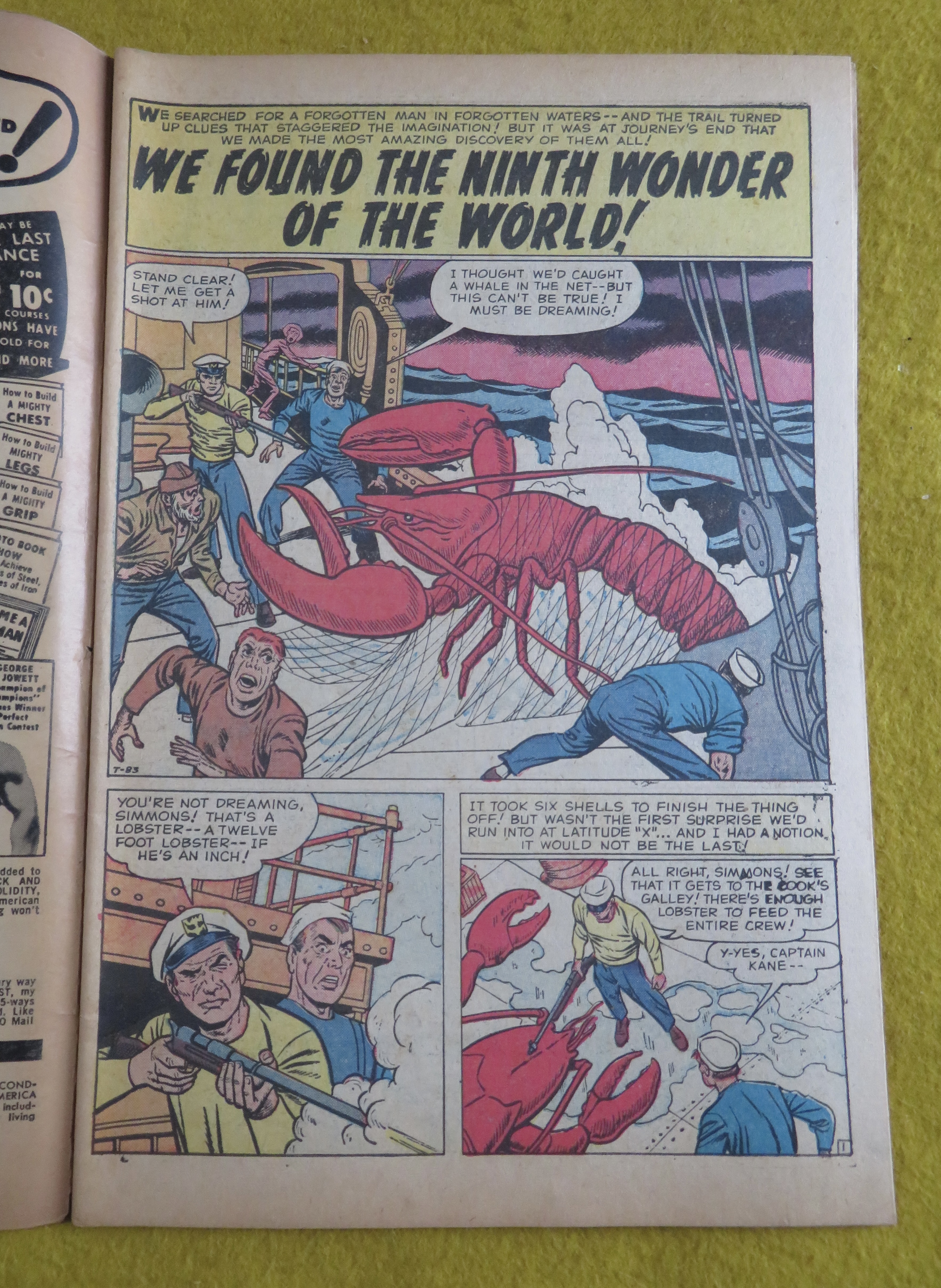 Tales To Astonish Comic January 1959 Ninth Wonder