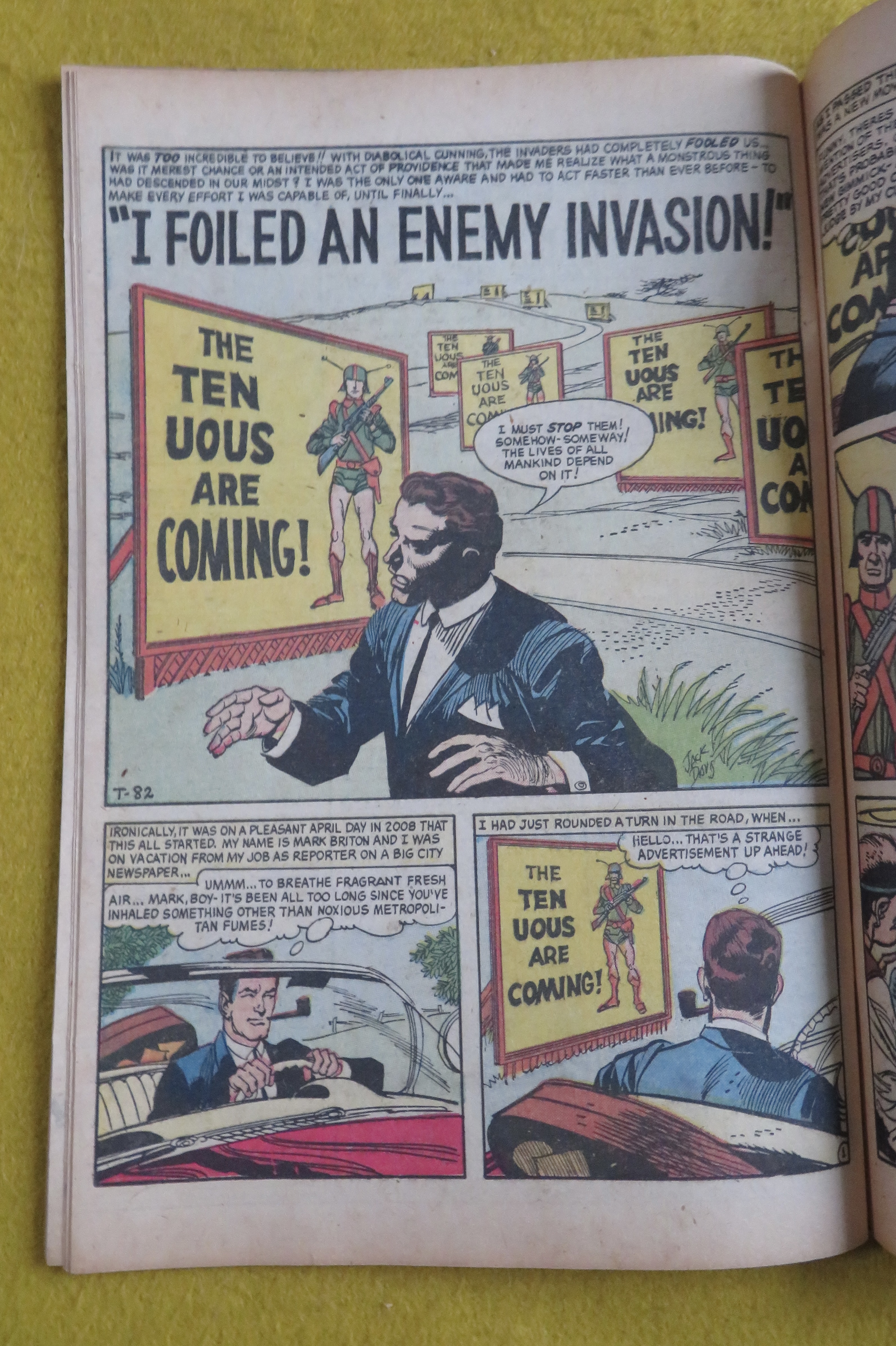Tales To Astonish Comic January 1959 Ninth Wonder