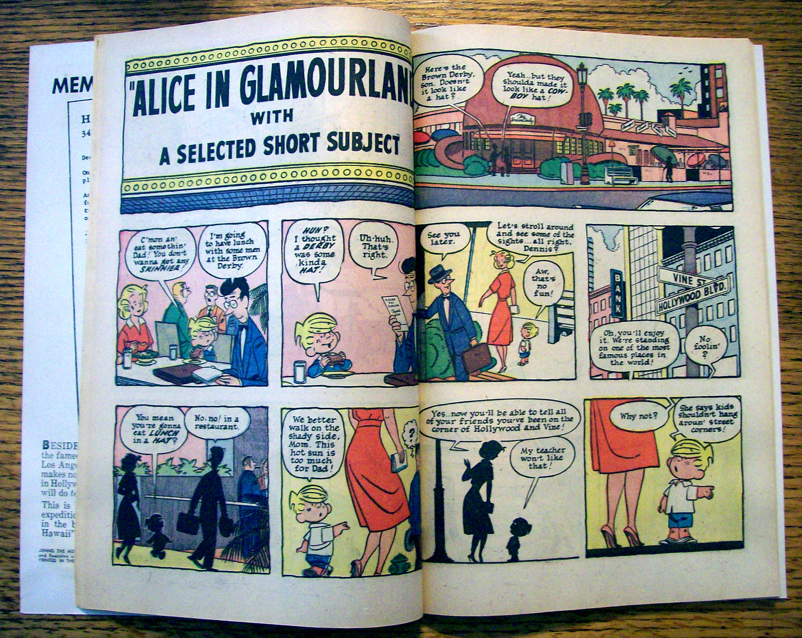Dennis The Menace Comic #7-Winter 1959-Hollywood