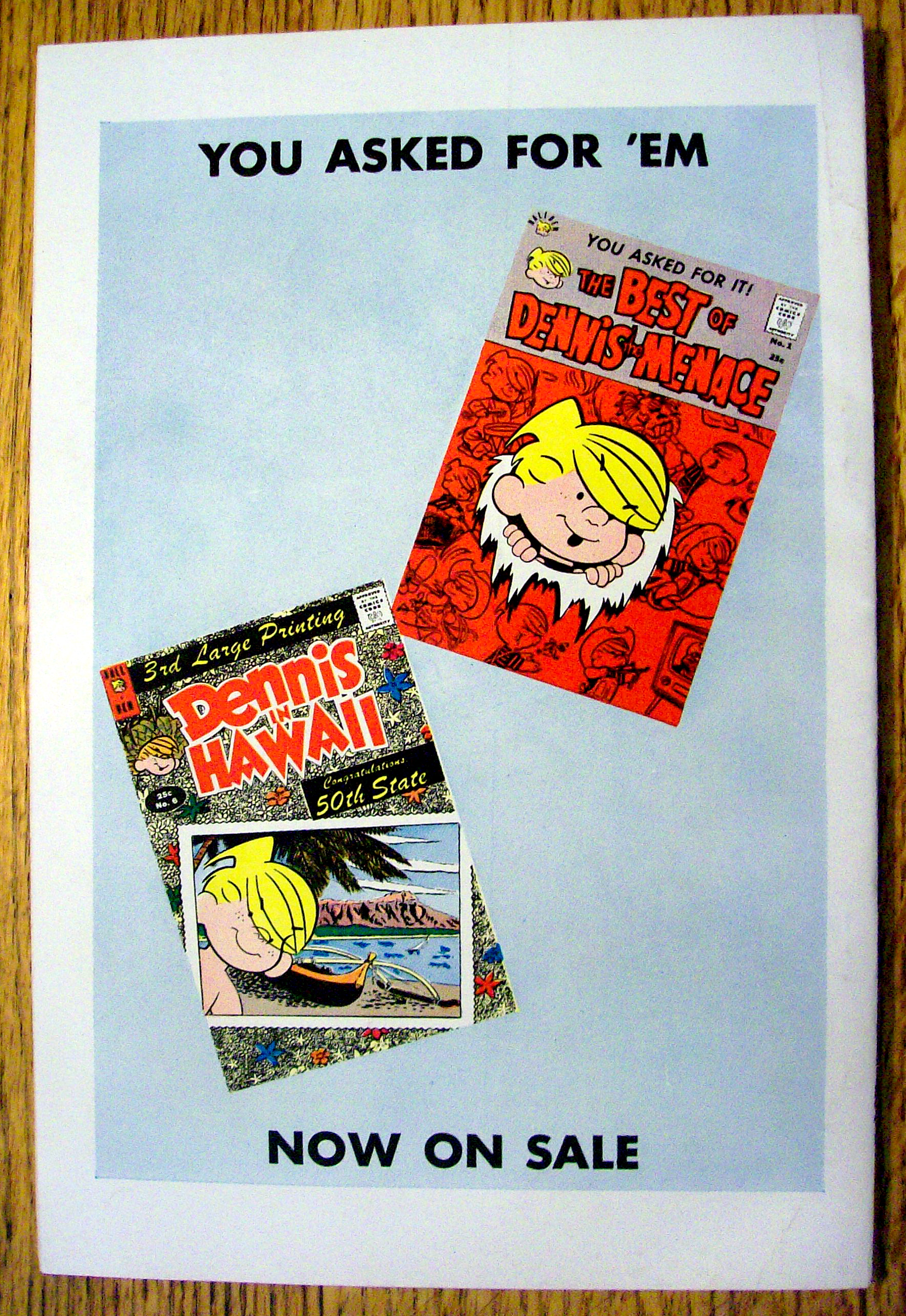 Dennis The Menace Comic #7-Winter 1959-Hollywood