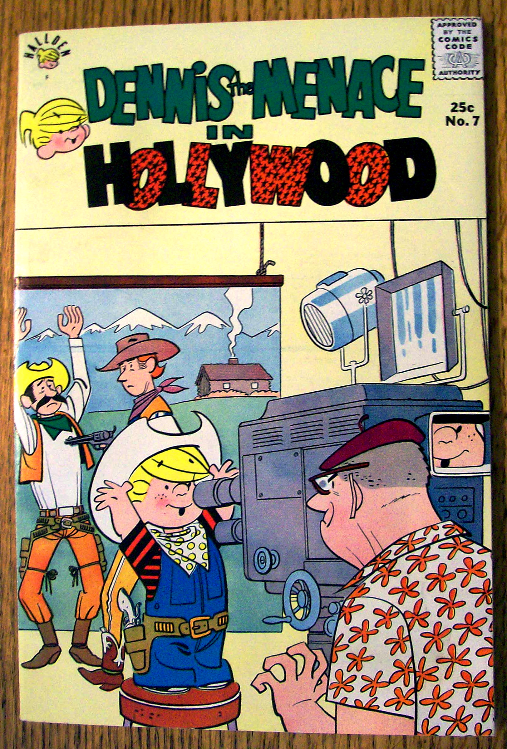 Dennis The Menace Comic #7-Winter 1959-Hollywood