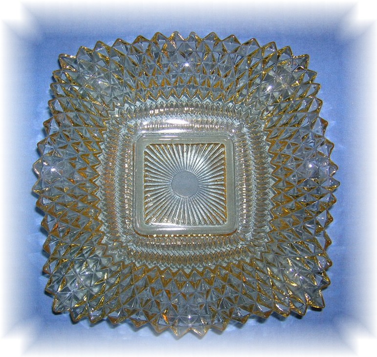 Carnival Glass Candy Or Relish Dish