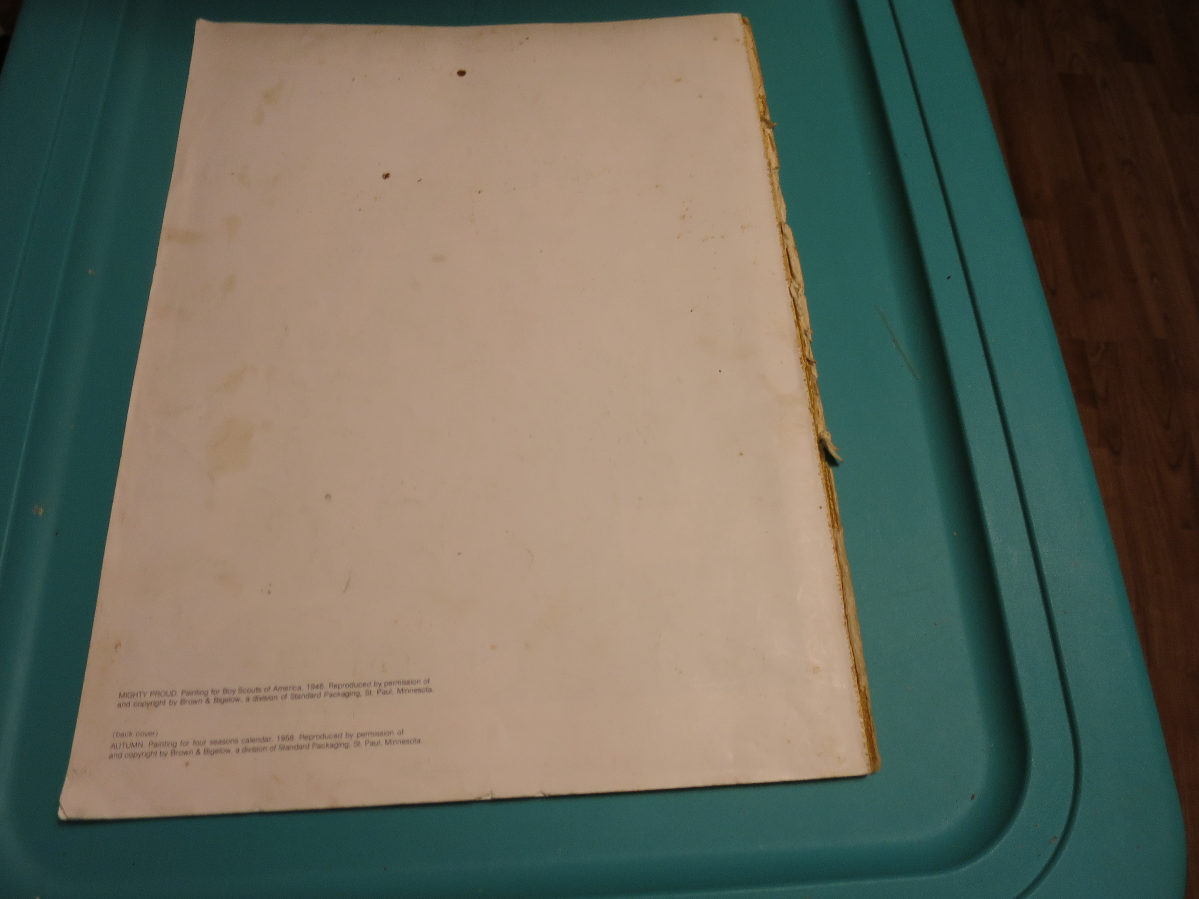 Norman Rockwell Poster Book 20 full color posters only 15 remains