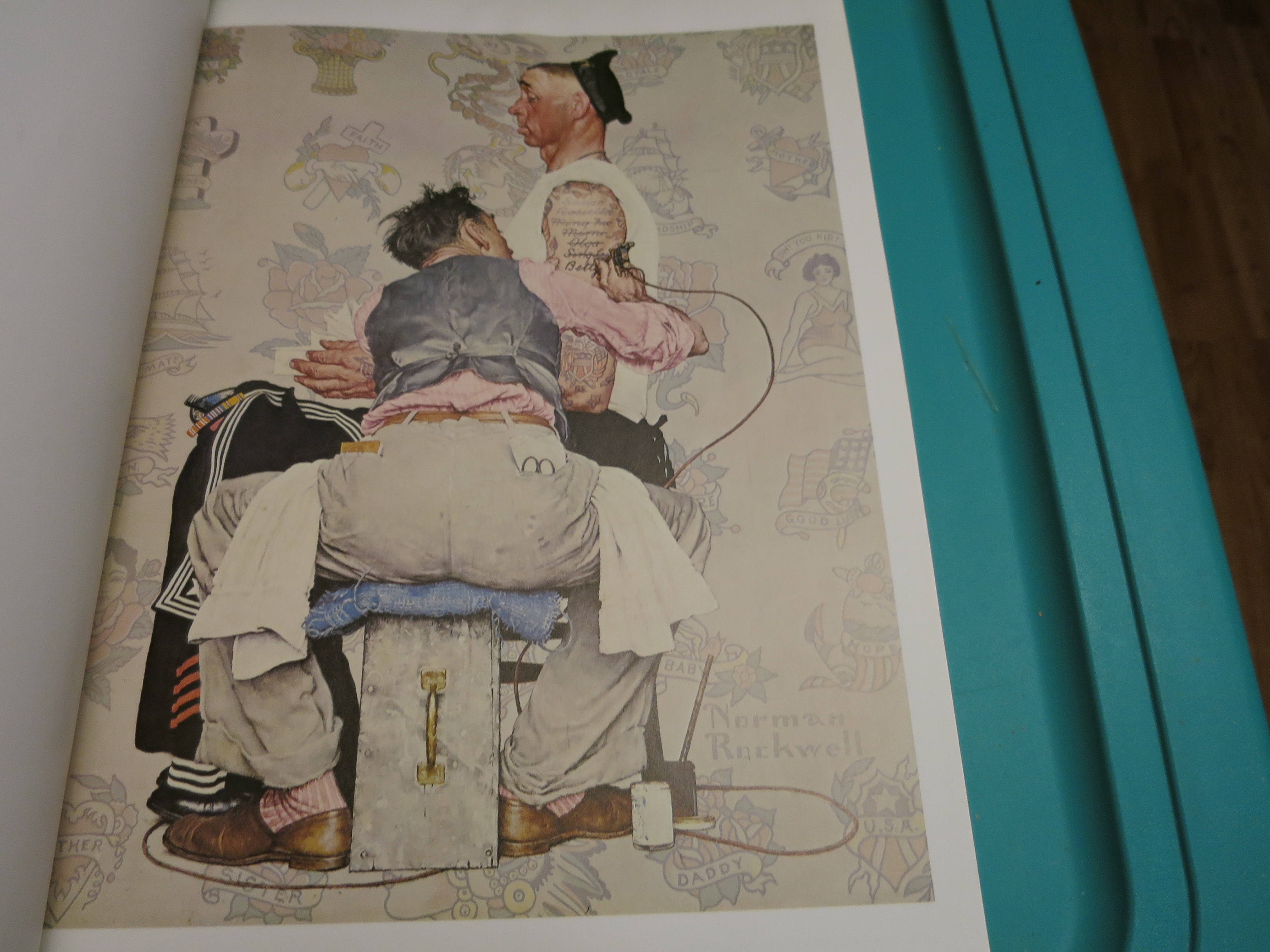 Norman Rockwell Poster Book 20 full color posters only 15 remains
