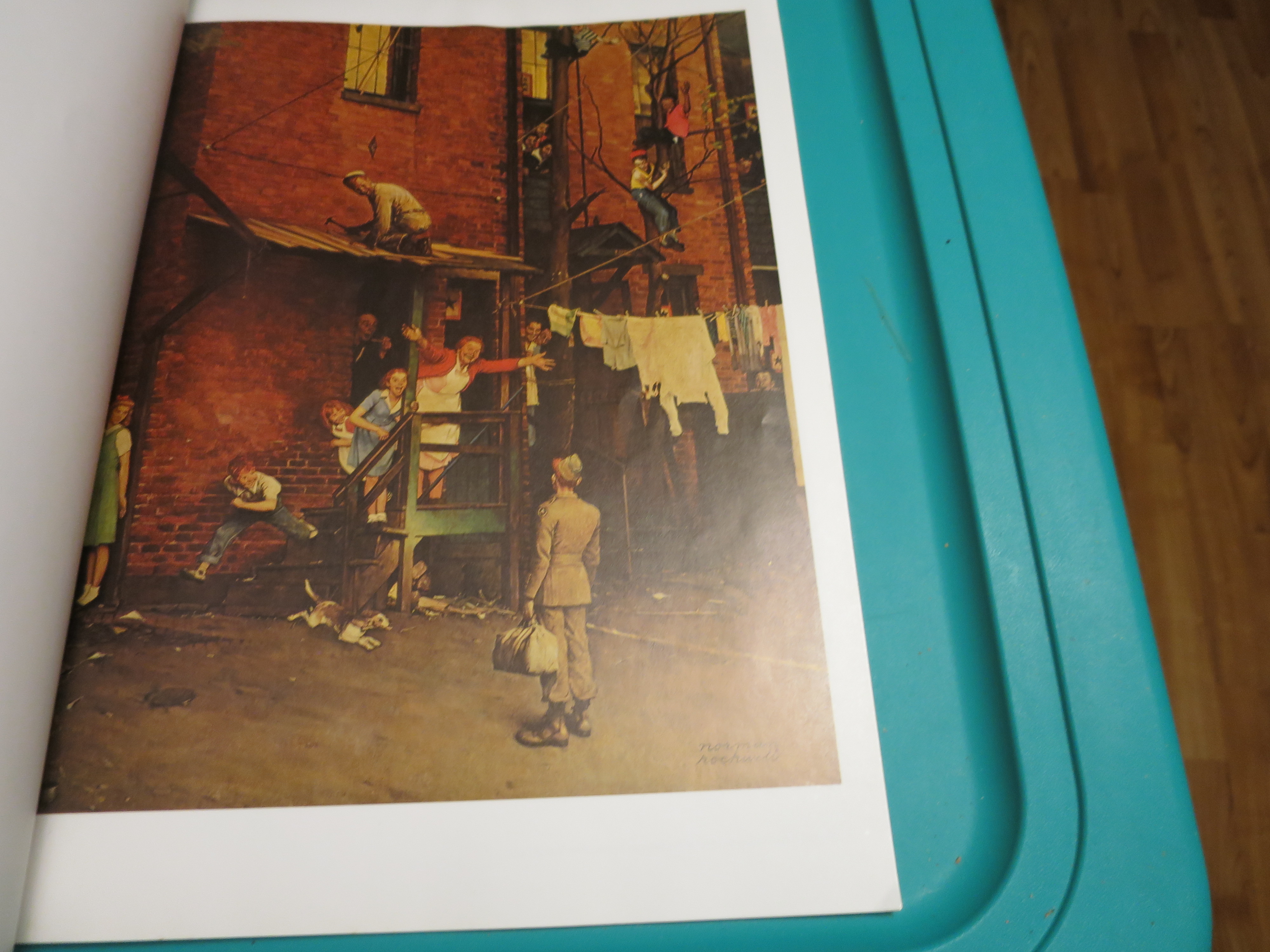 Norman Rockwell Poster Book 20 full color posters only 15 remains
