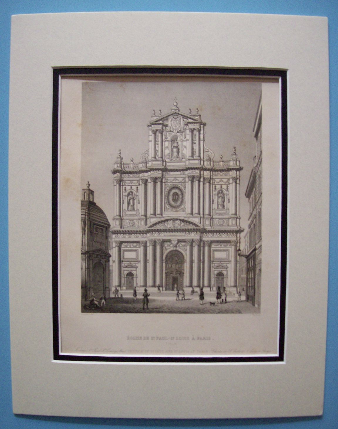 Eglise De St Paul - St Louis A Paris