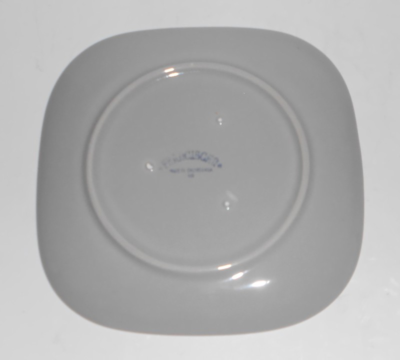 VINTAGE Franciscan Pottery Tiempo Stone Gray Bread Plate