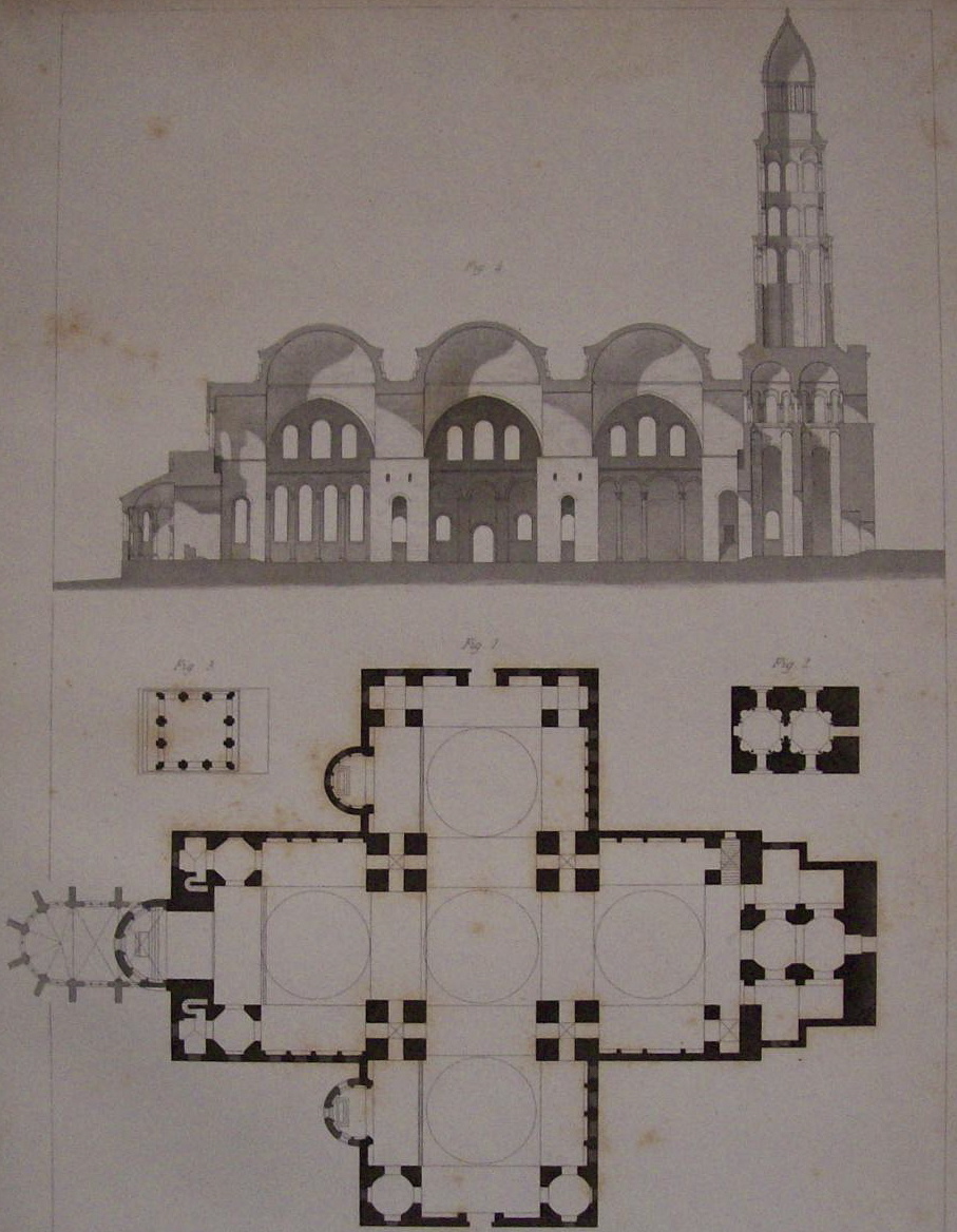 Eglise De St Front A Perigueux (Lithograph)