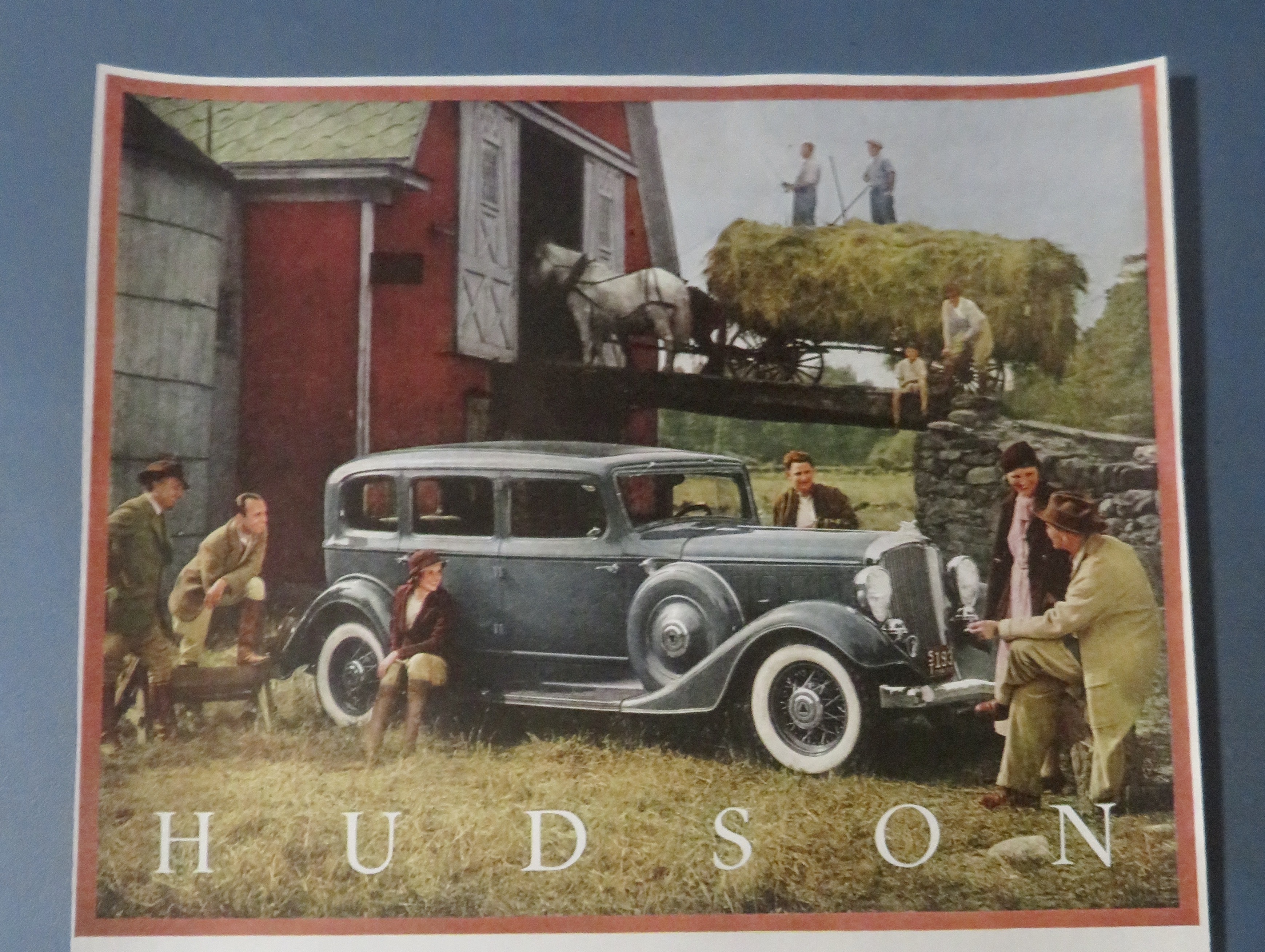 1933 Hudson with Henry & Sally Martin & More