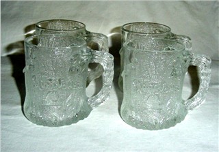 McDonalds Flintstones Tree Mendous Mugs 4