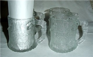 McDonalds Flintstones Tree Mendous Mugs 4