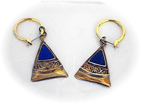 3 Pairs Of Silver/Goldtone Earrings