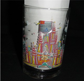 McDonalds Walt Disney Donald Duck Glass