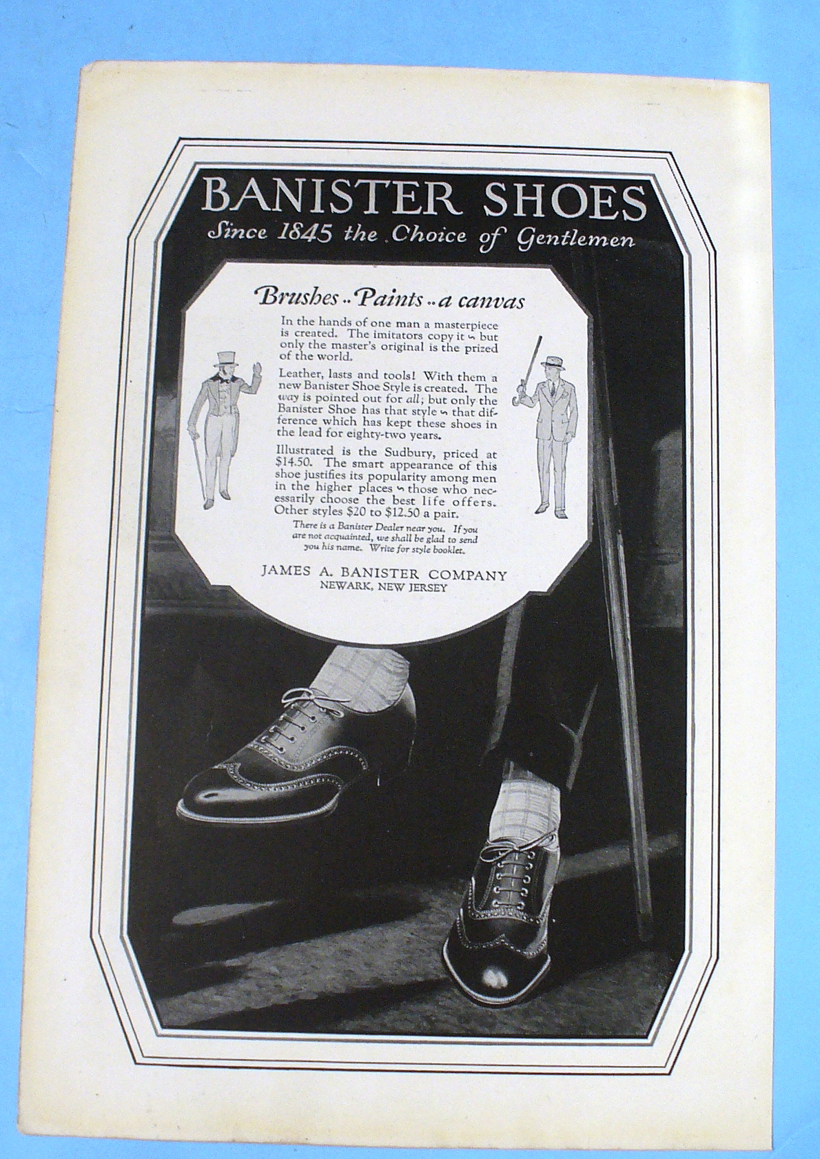 1927 Banister Shoes with Sudbury Shoes