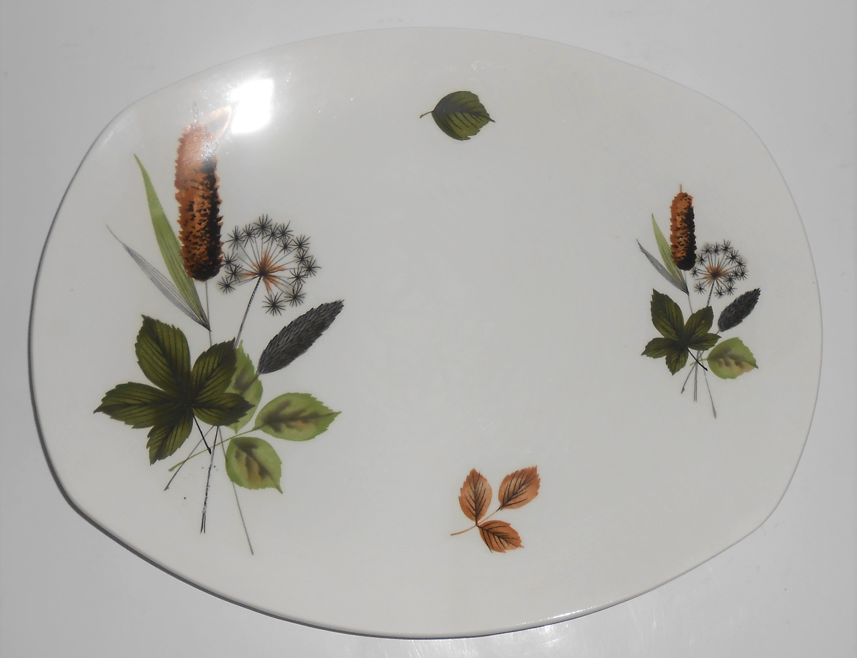 Midwinter Pottery Cattails Riverside Platter