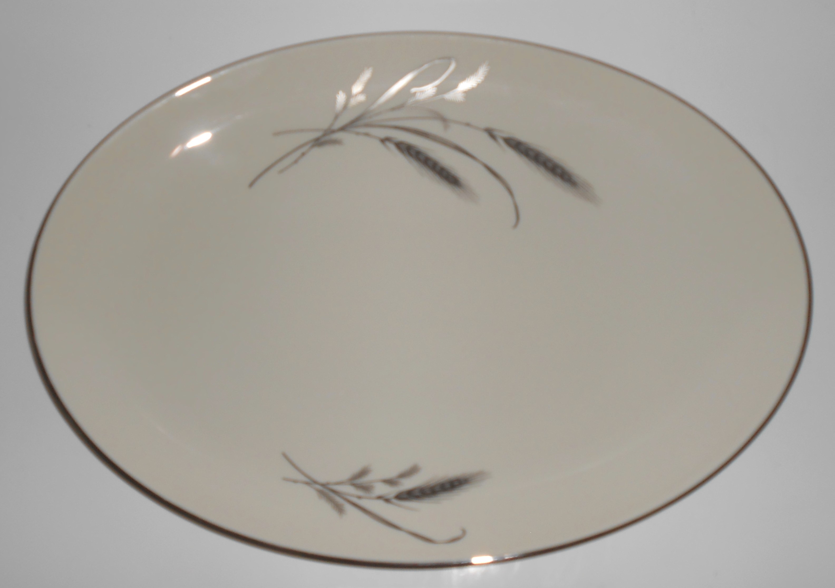 Society Fine Arts China Harvest Time Platinum Wheat Pl