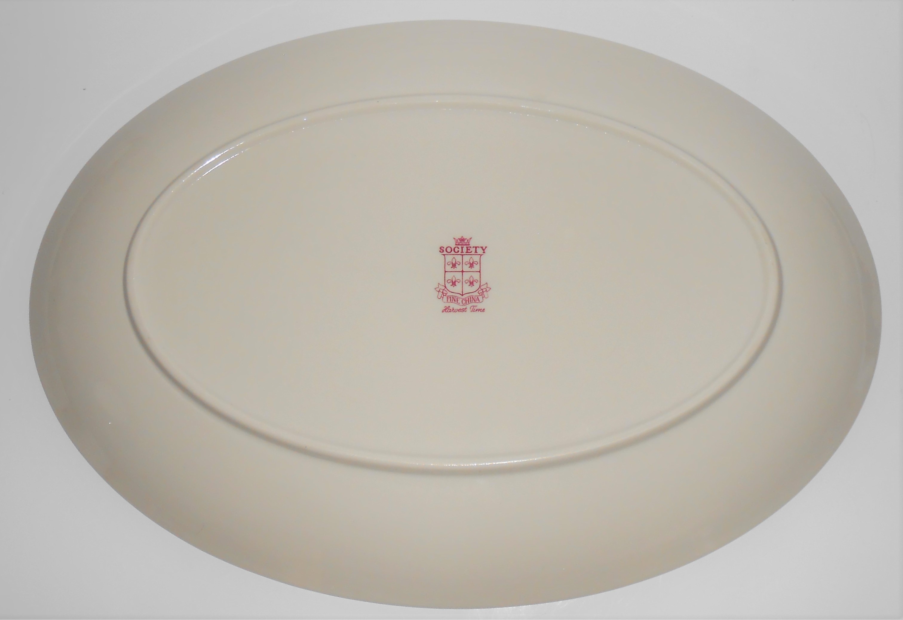 Society Fine Arts China Harvest Time Platinum Wheat Pl
