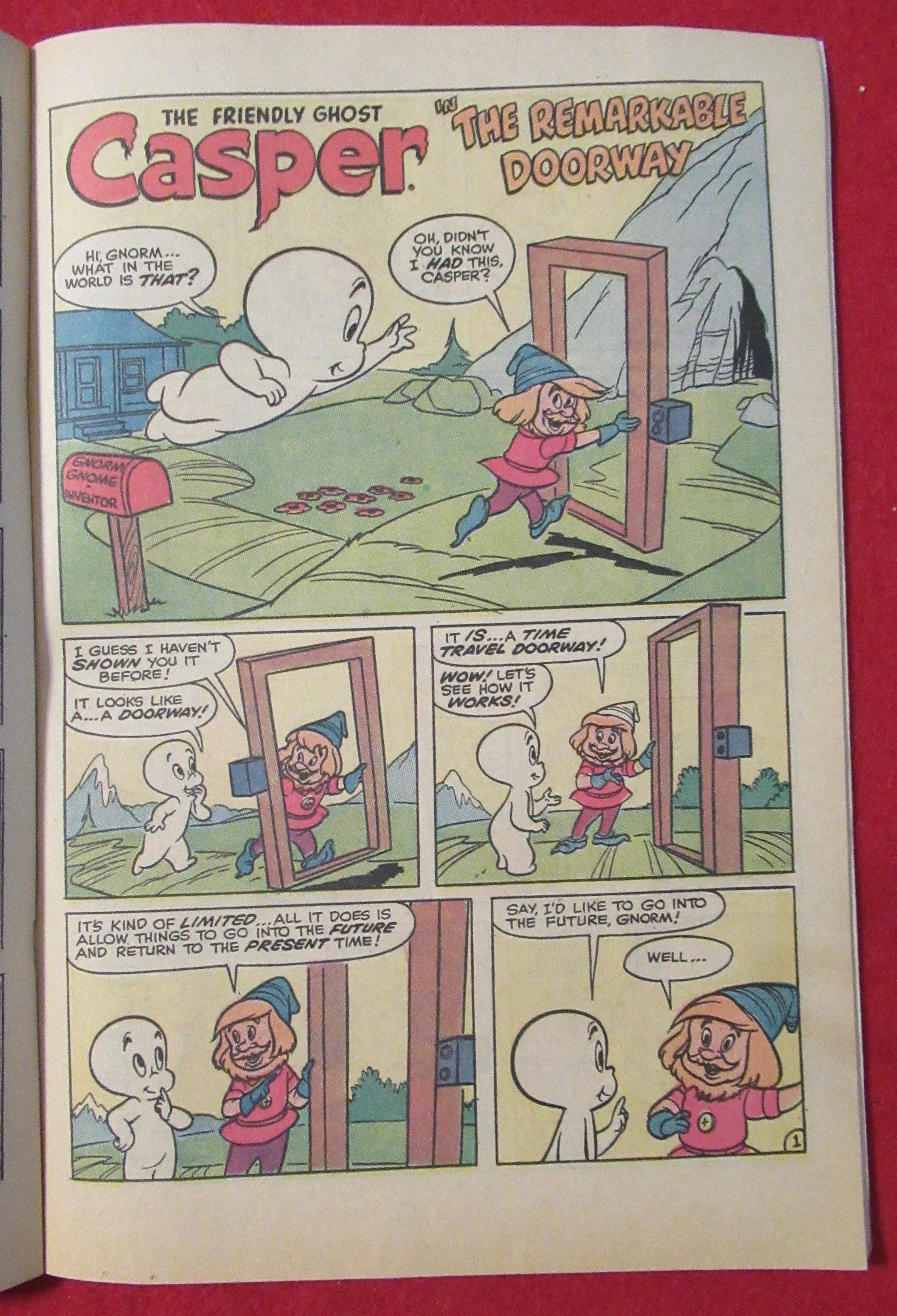 Spooky The Tuff Little Ghost Comic December 1970