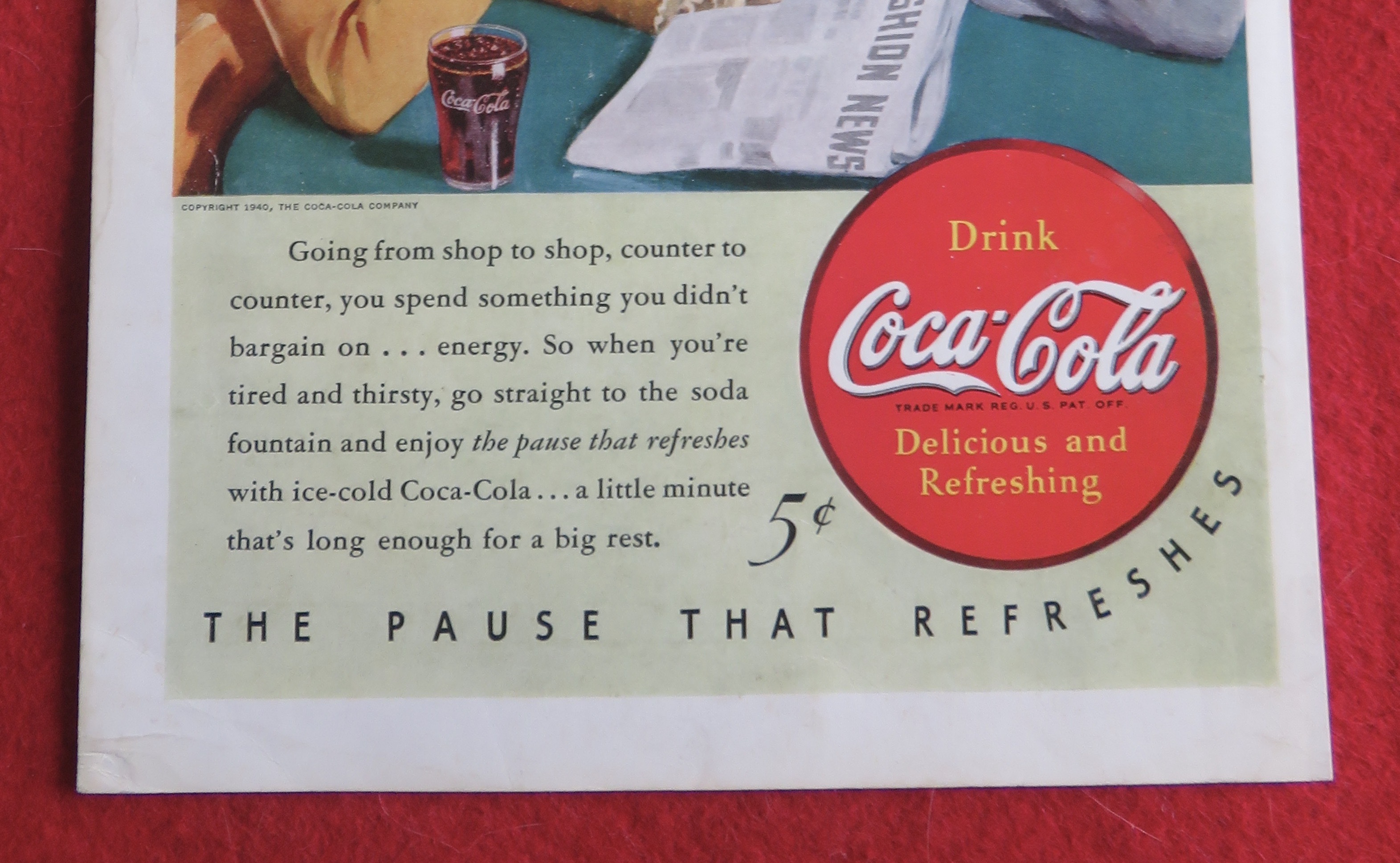 1940 Coca Cola (Coke) with Women Talking & Having Soda