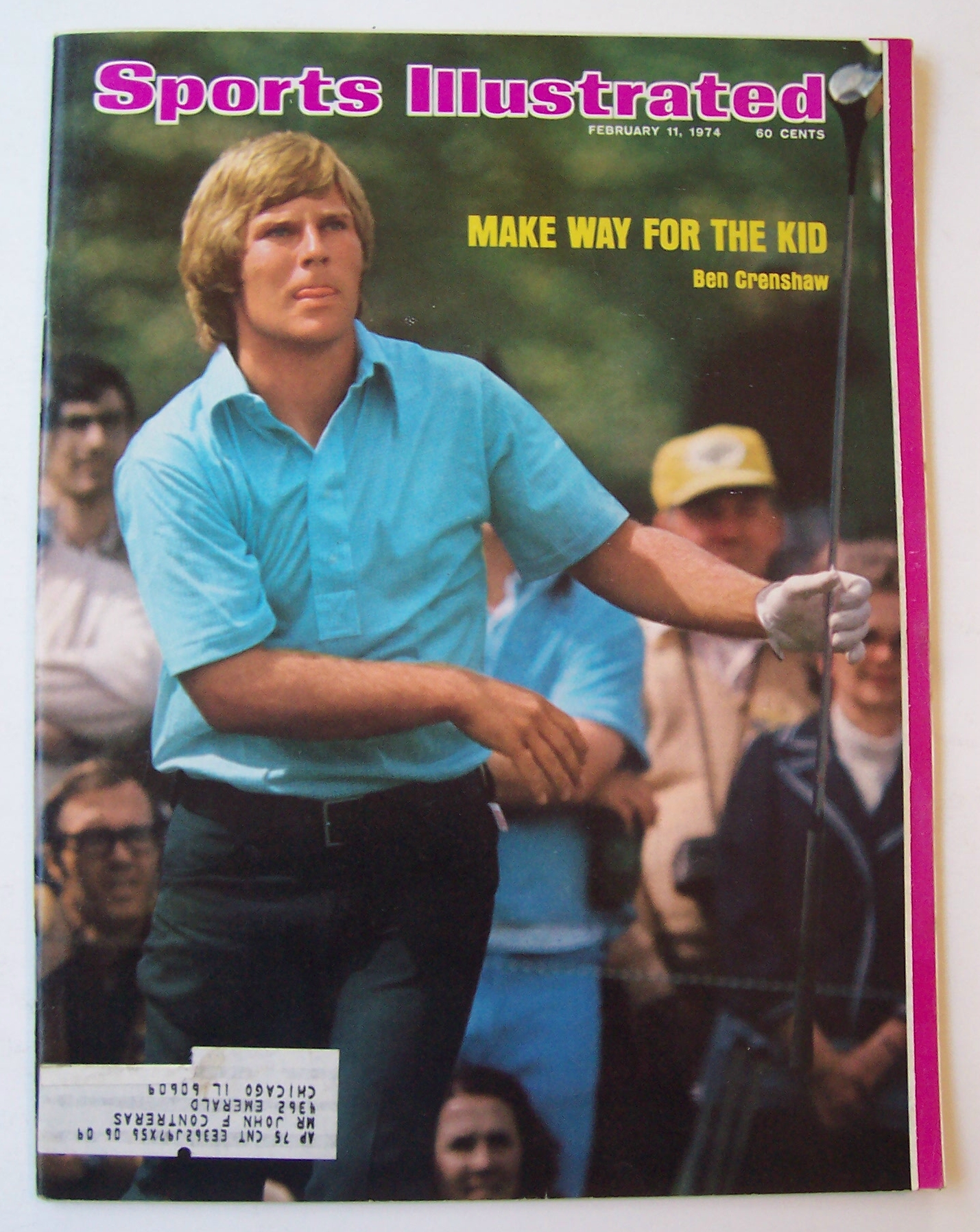 Sports Illustrated Magazine -Feb 11, 1974- Ben Crenshaw