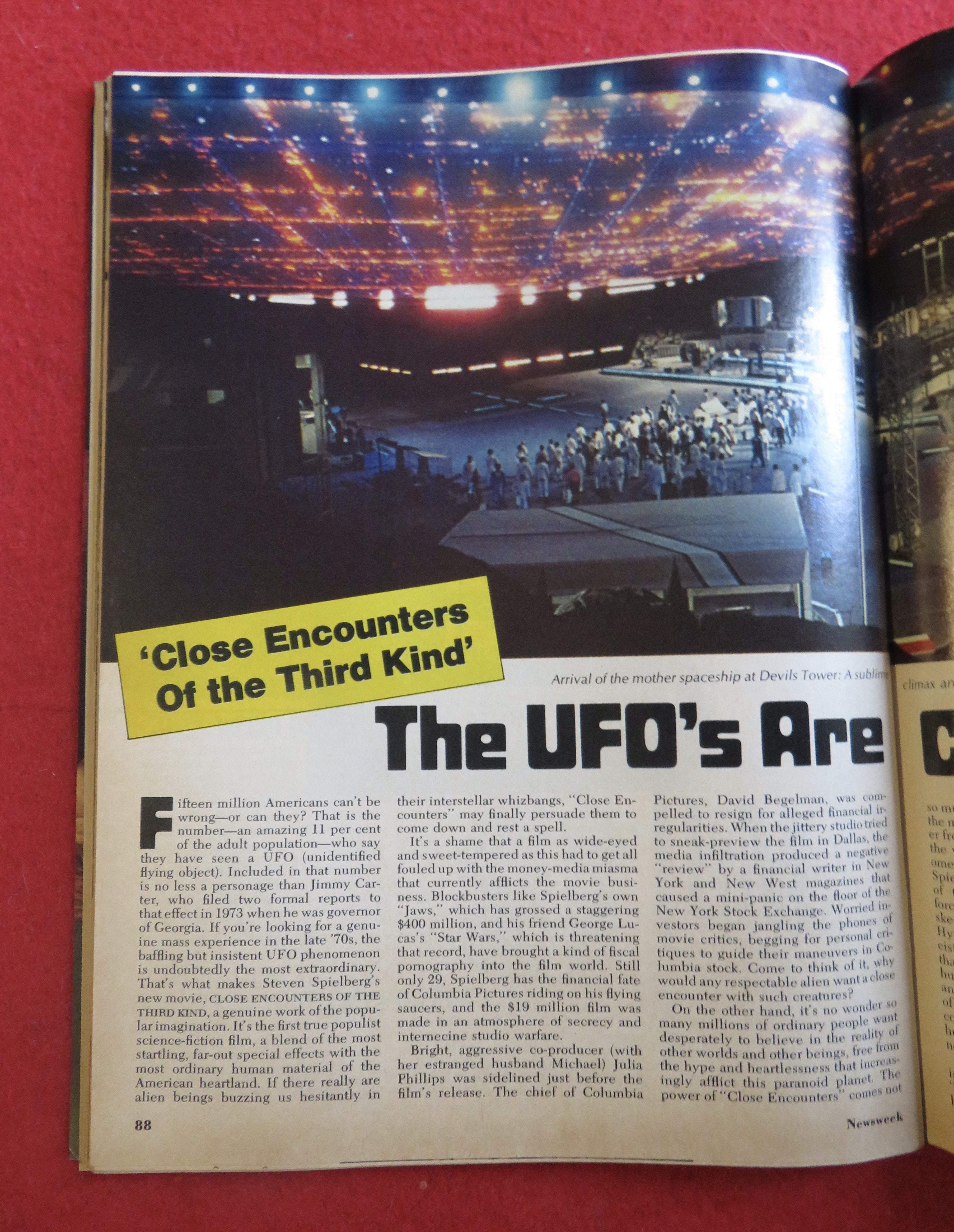 Newsweek Magazine-November 21, 1977-UFO's Are Coming