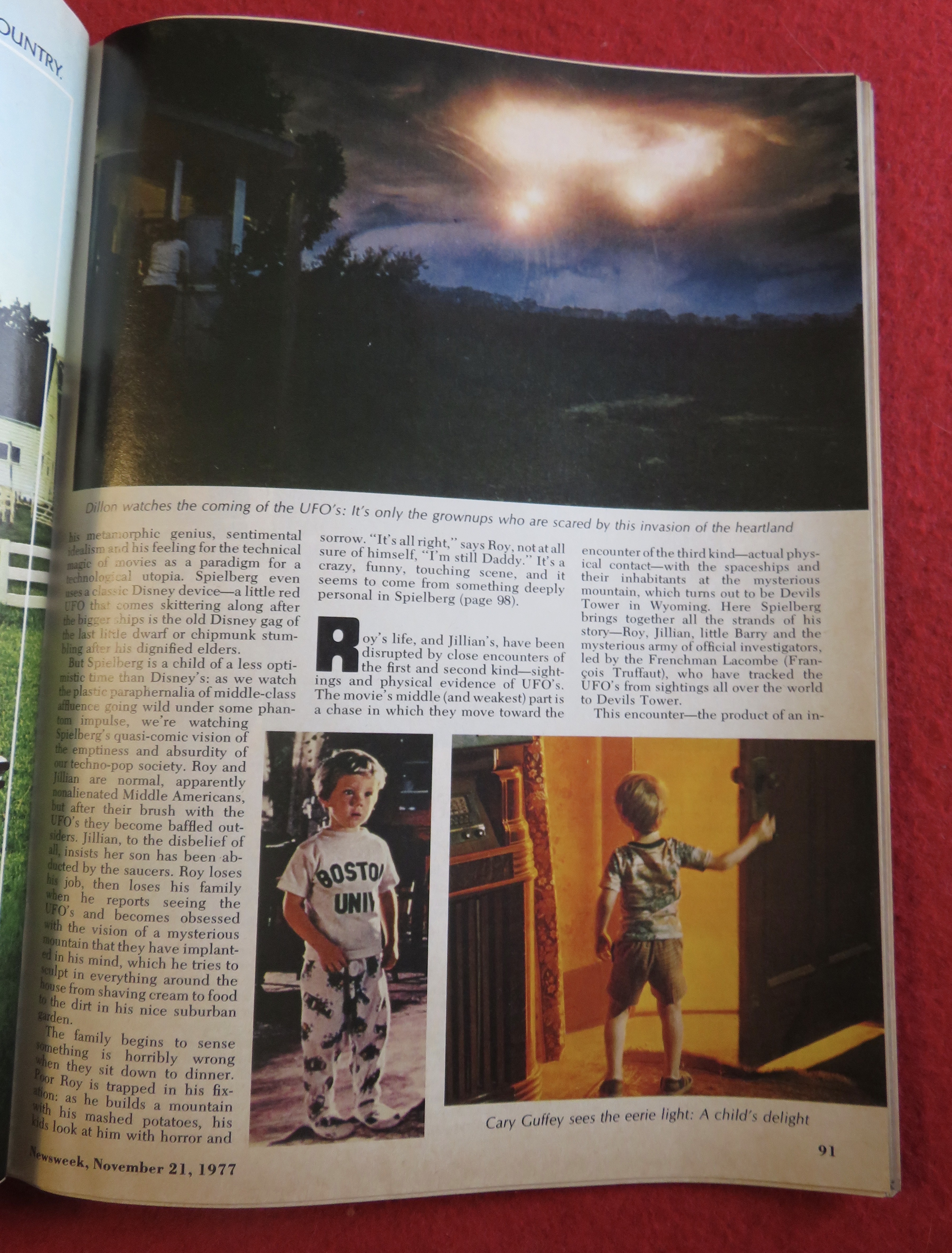 Newsweek Magazine-November 21, 1977-UFO's Are Coming