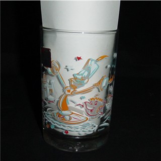 McDonalds Walt Disney Lumiere Glass