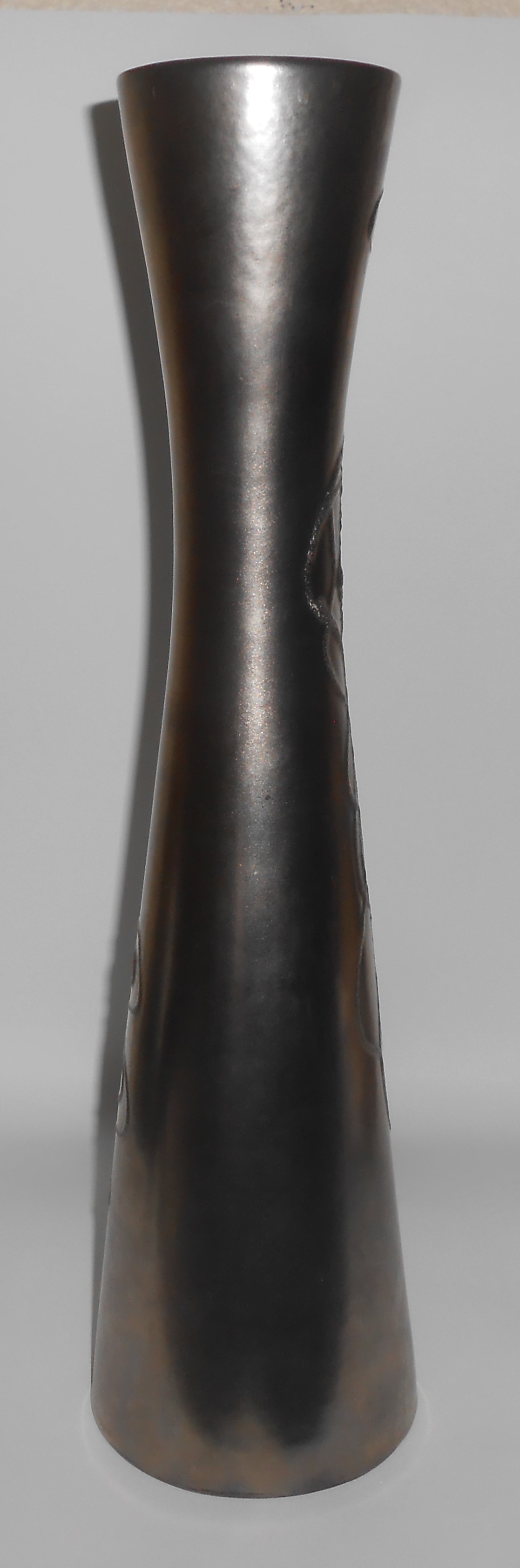Sascha Brastoff Pottery Metallic Glaze 19.5 Minos Vase