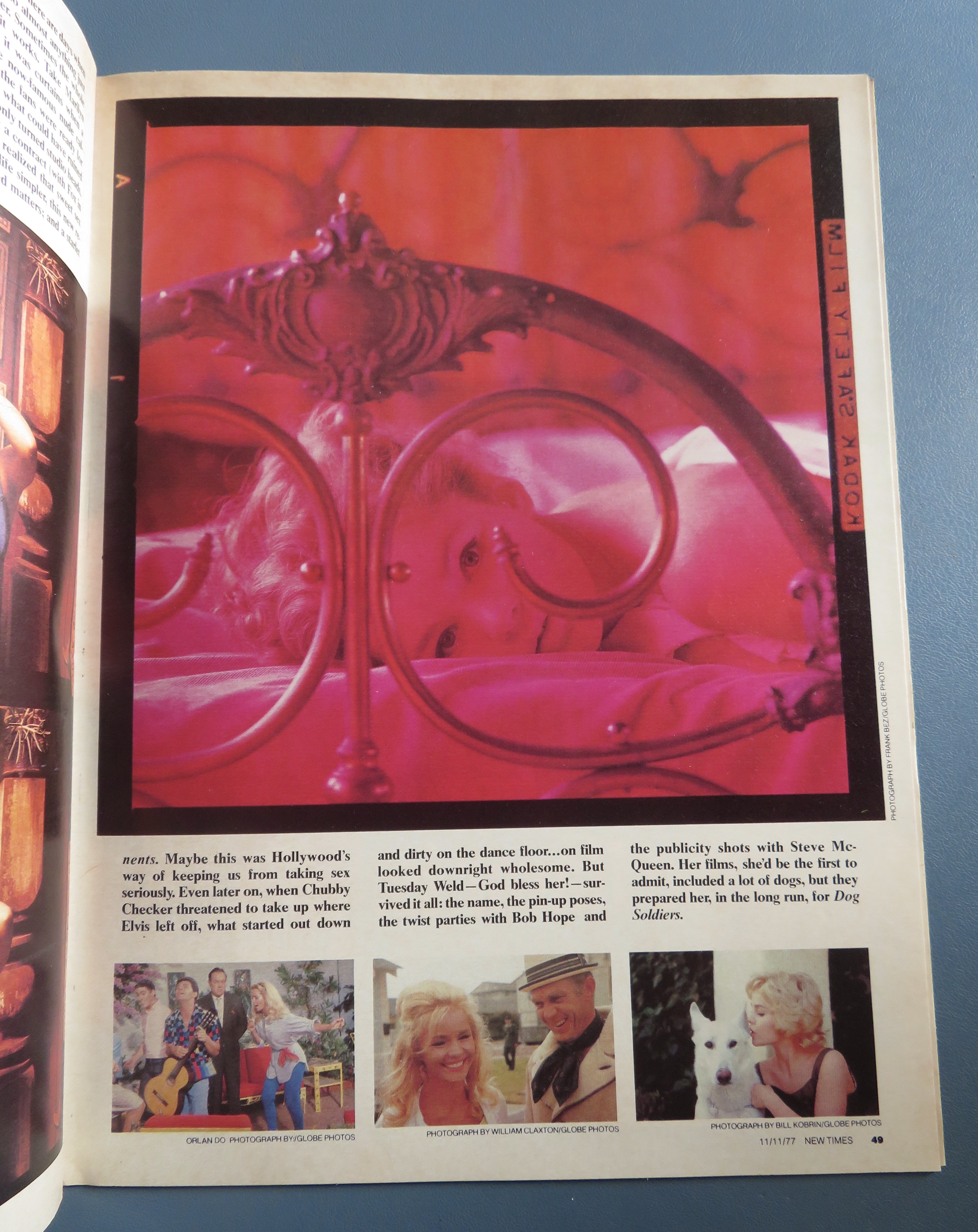 New Times Magazine November 11, 1977 Wild In The Stand