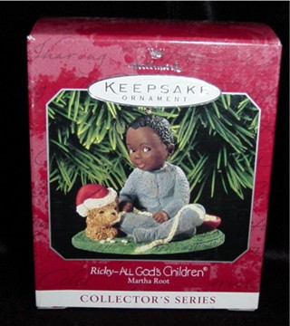 Ricky - All Gods Children Hallmark Ornament