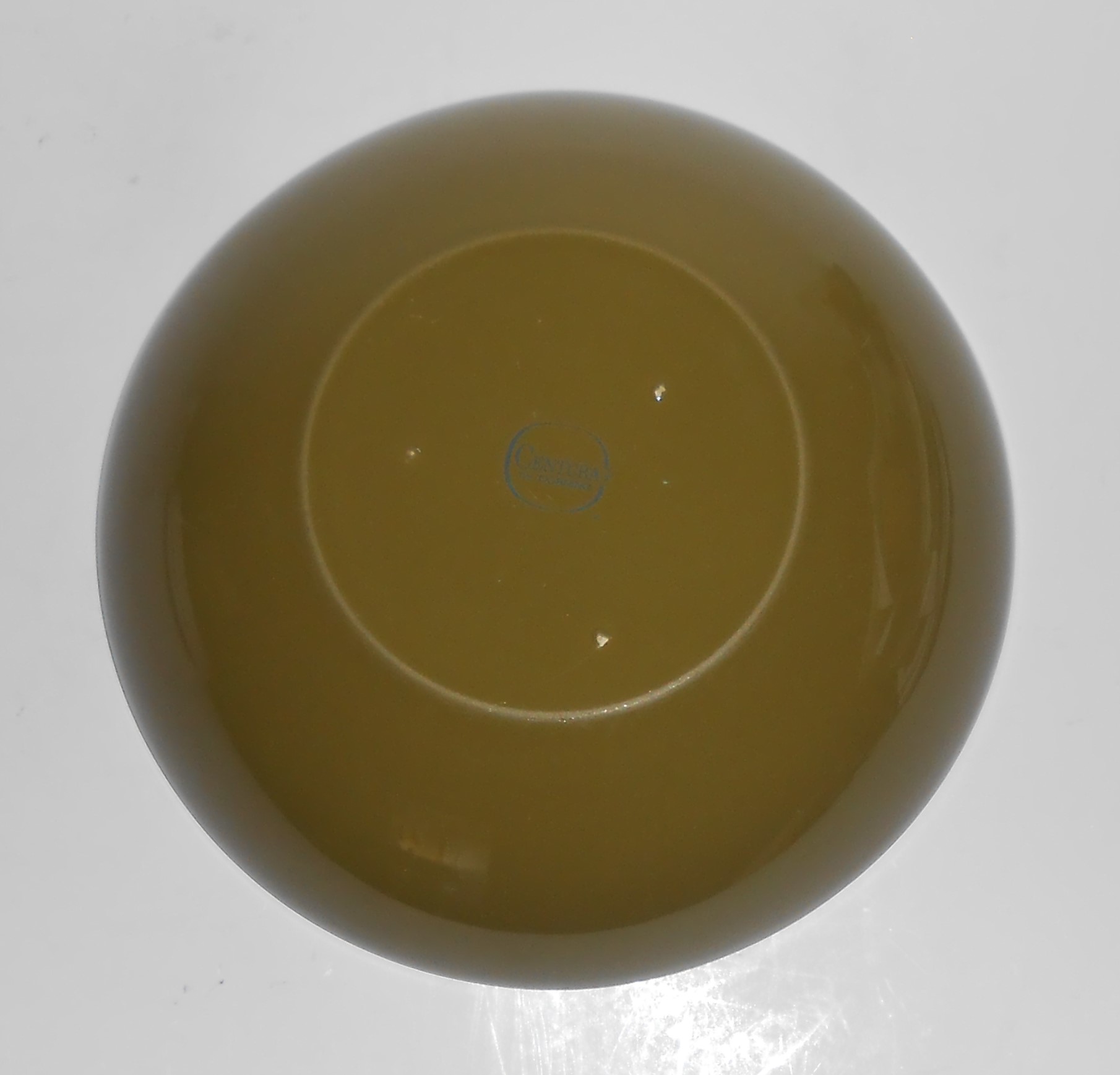 Corning Pottery MCM Coordinates Green / Blue Flower Cer