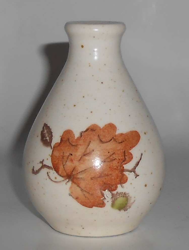 Metlox Poppy Trail Pottery Woodland Gold Salt Shaker
