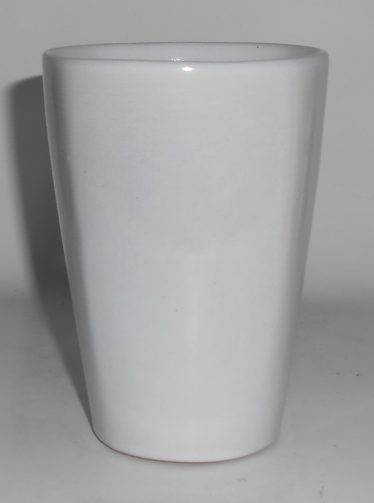 VINTAGE Frankoma Pottery Mayan Aztec White Sand Tumbler