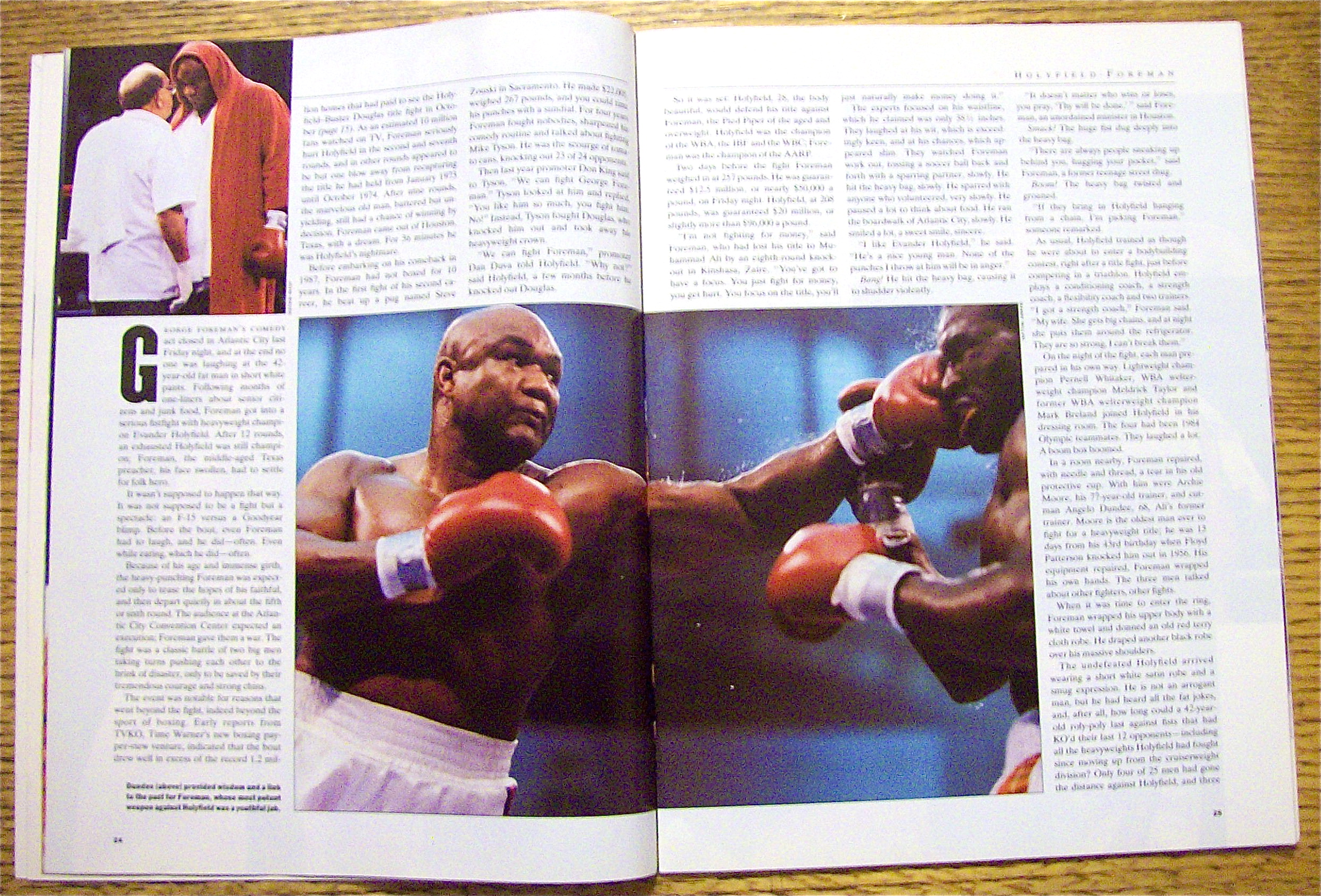 Sports Illustrated Magazine April 29, 1991 Slugfest