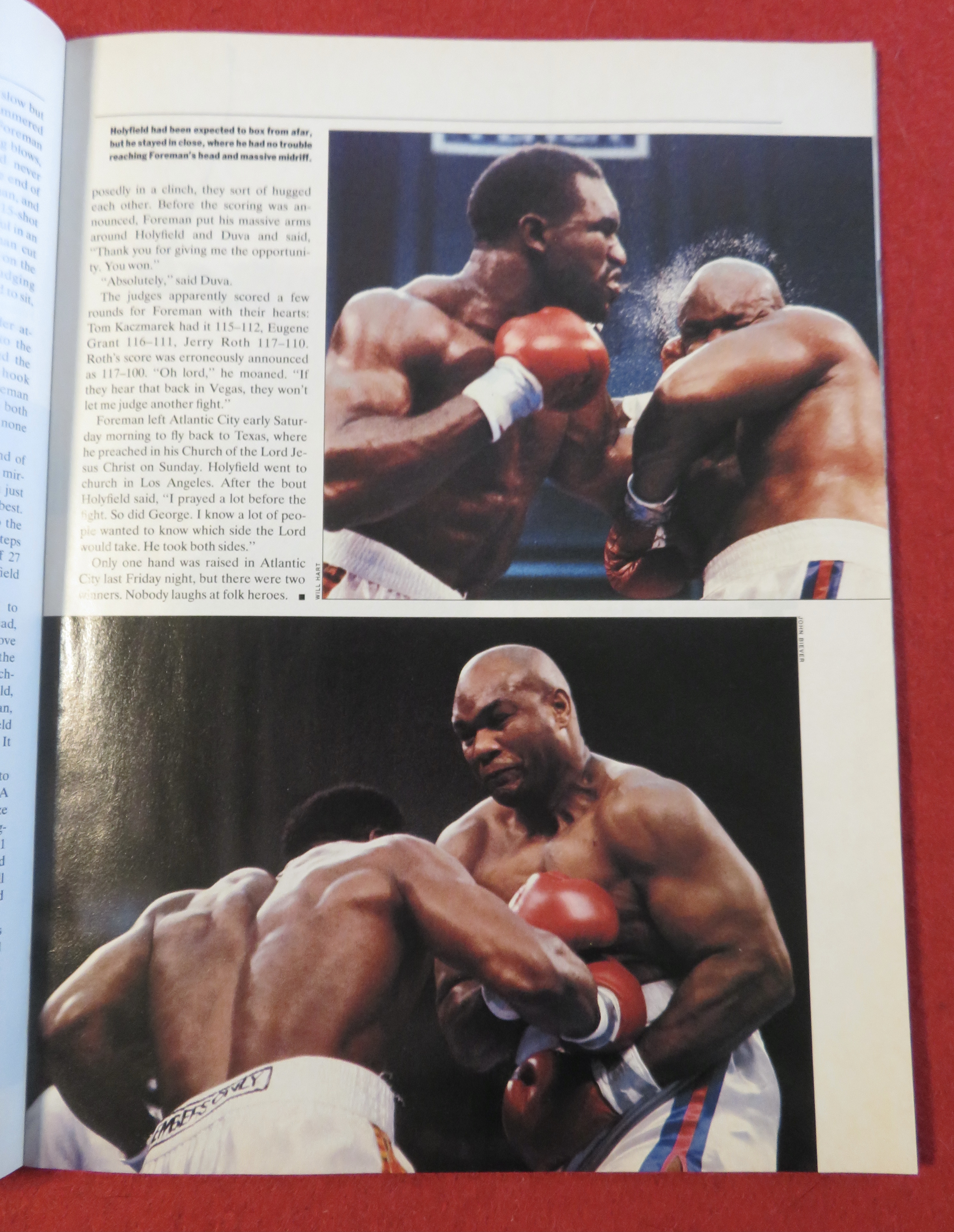 Sports Illustrated Magazine April 29, 1991 Slugfest