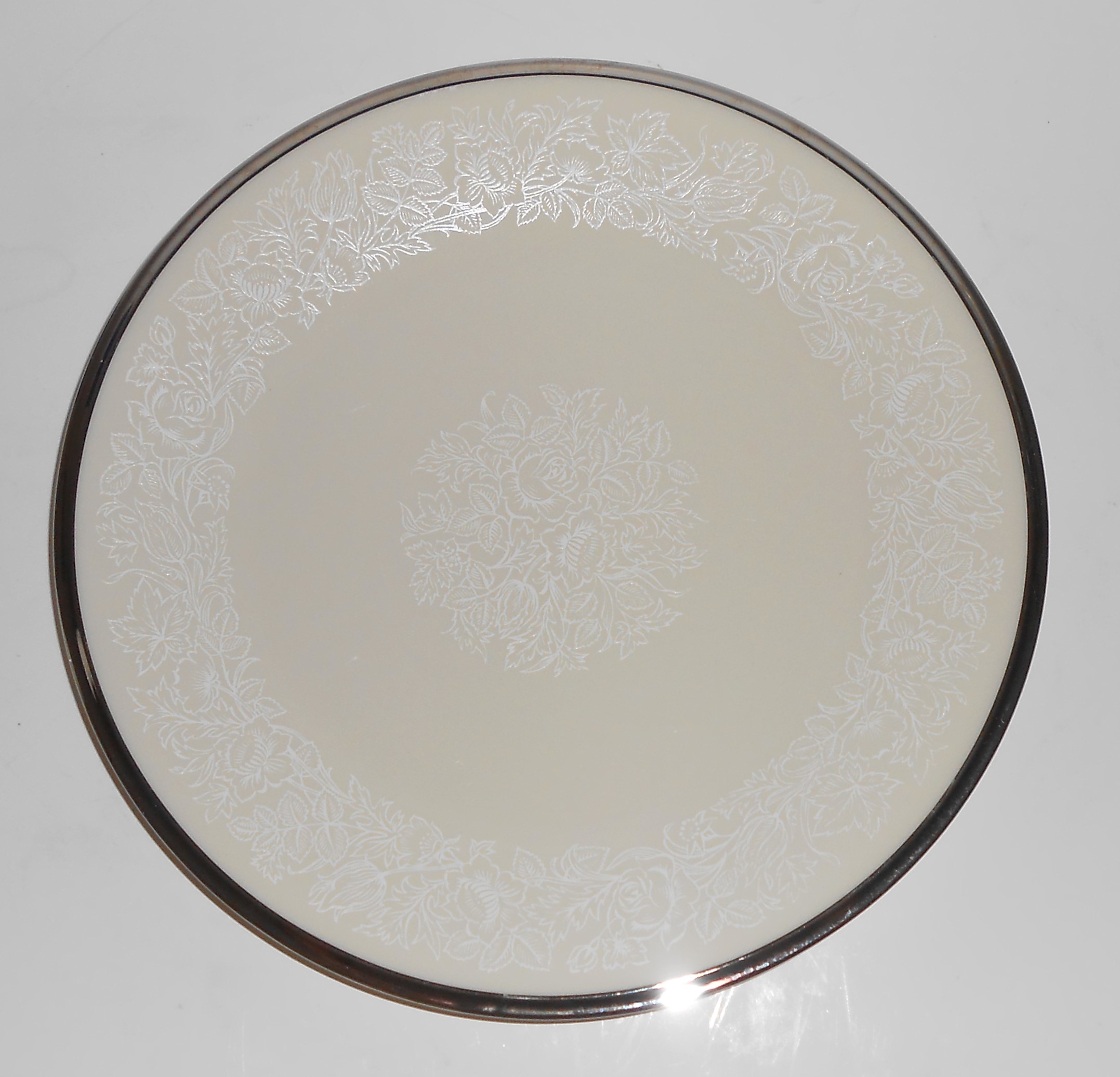 Lenox China MOONSPUN w/Platinum Salad Plate