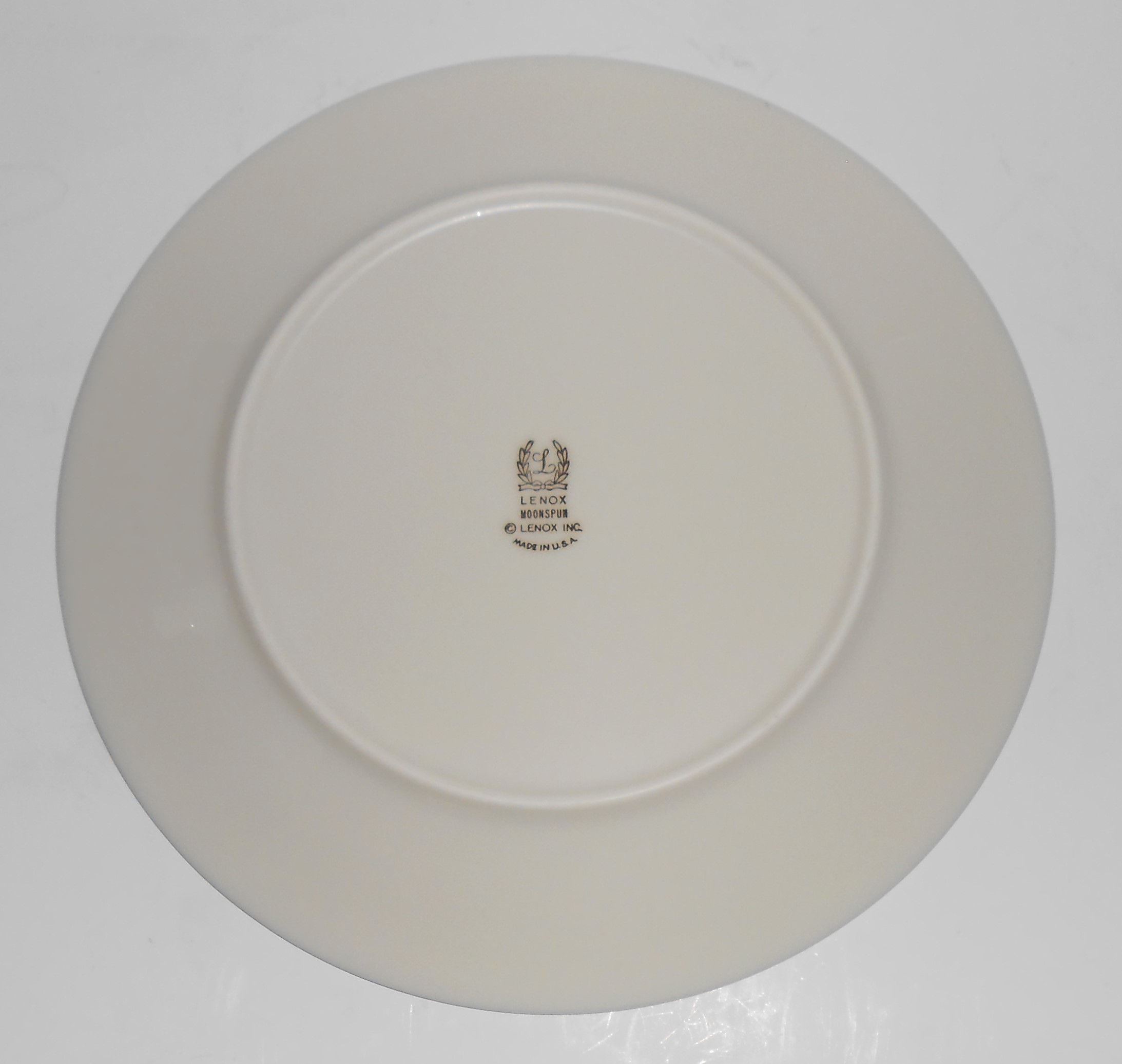 Lenox China MOONSPUN w/Platinum Salad Plate