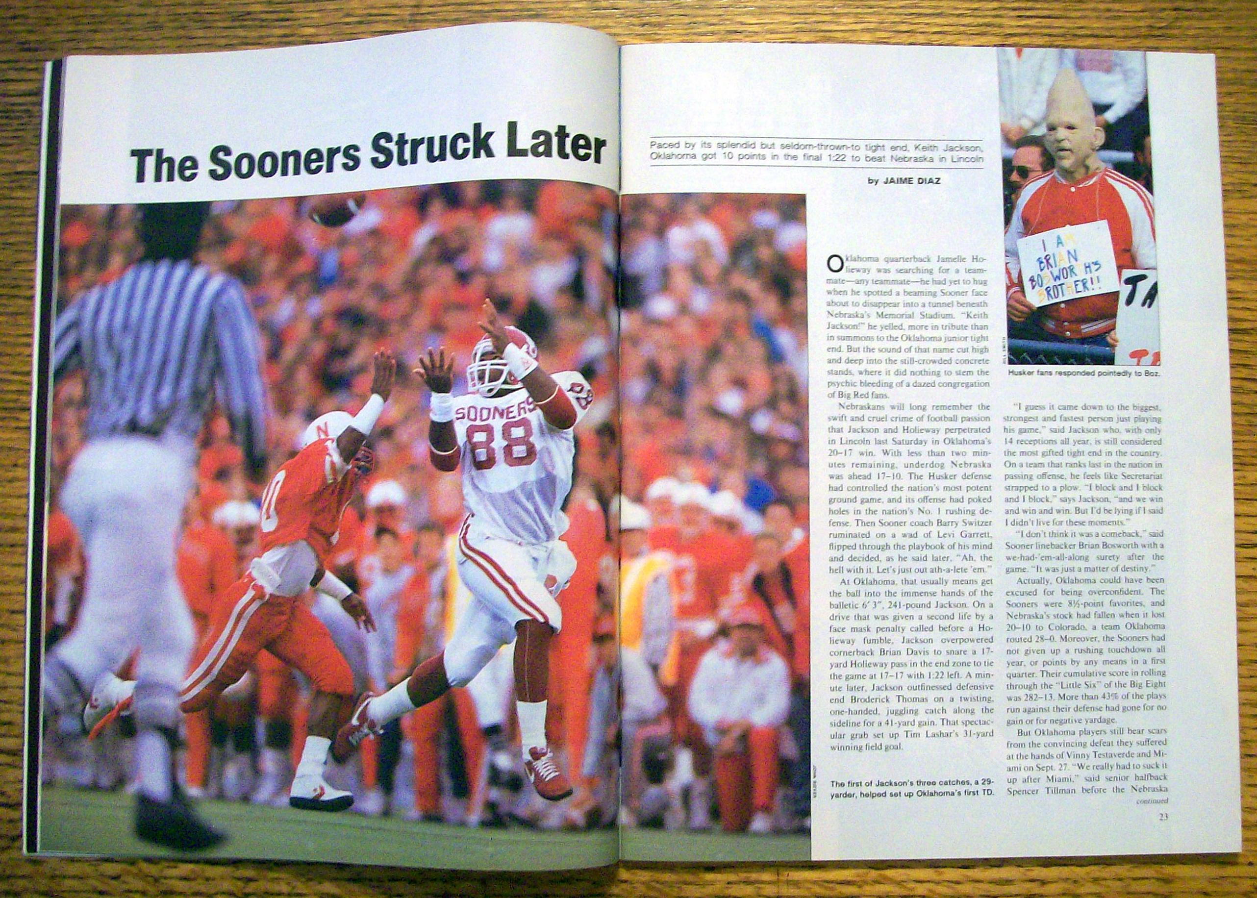 Sports Illustrated Magazine-December 1, 1986-M. Tyson
