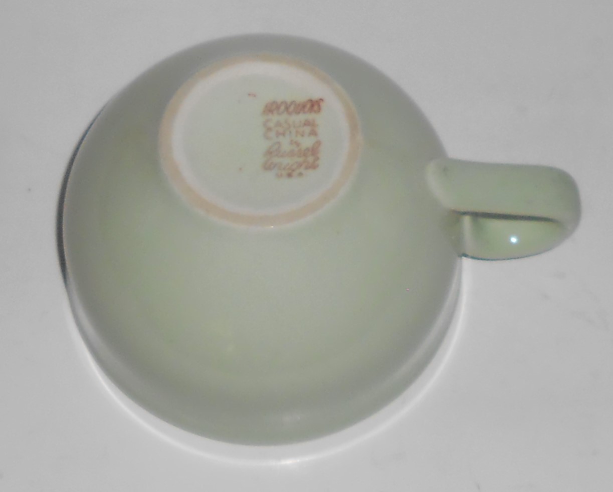Russel Wright Pottery Casual China Lettuce Green Cup