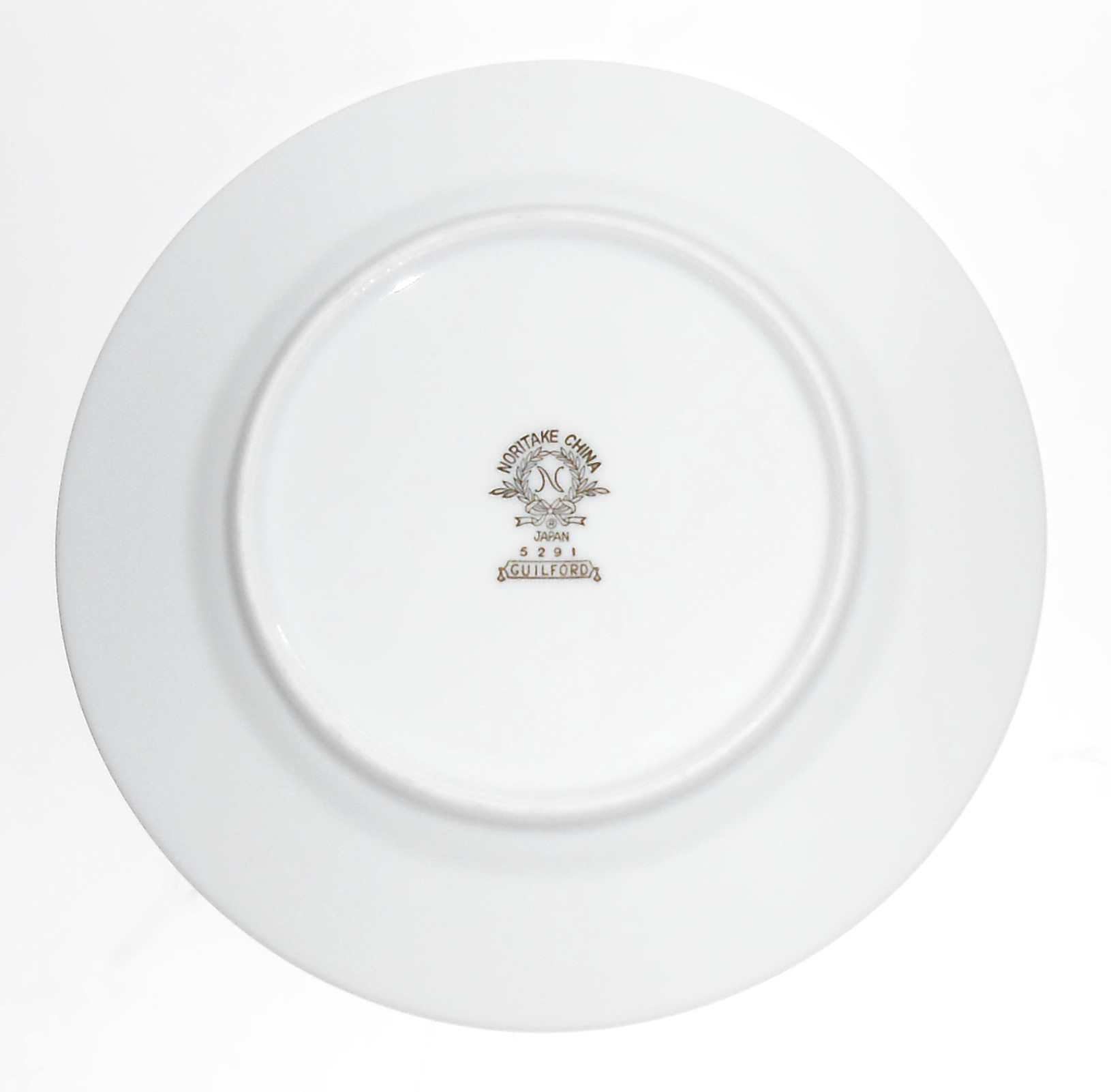 Noritake China Porcelain Guilford Gold 5291 Bread Plate