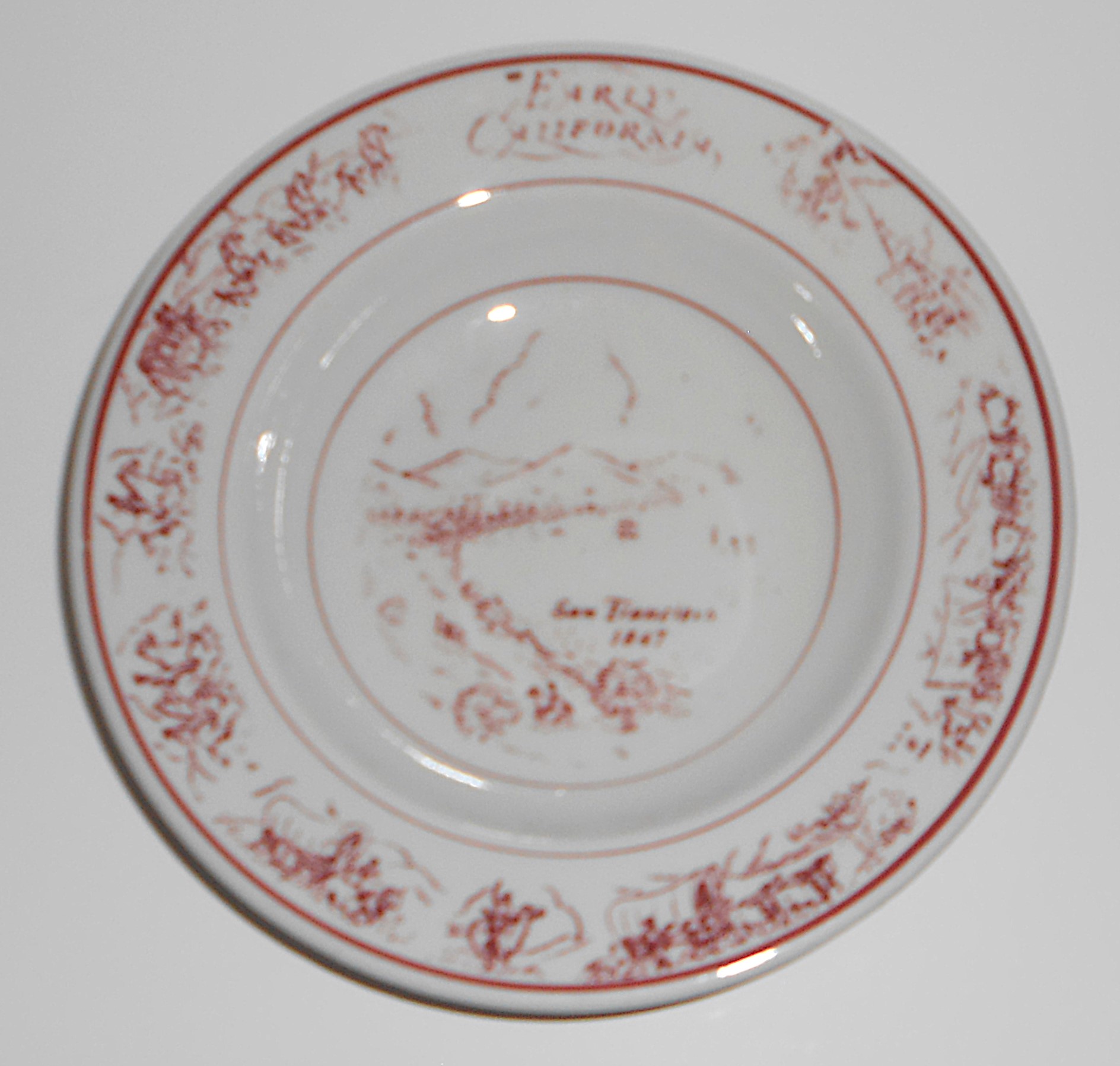 VINTAGE TEPCO Restaurant China Red Early California San