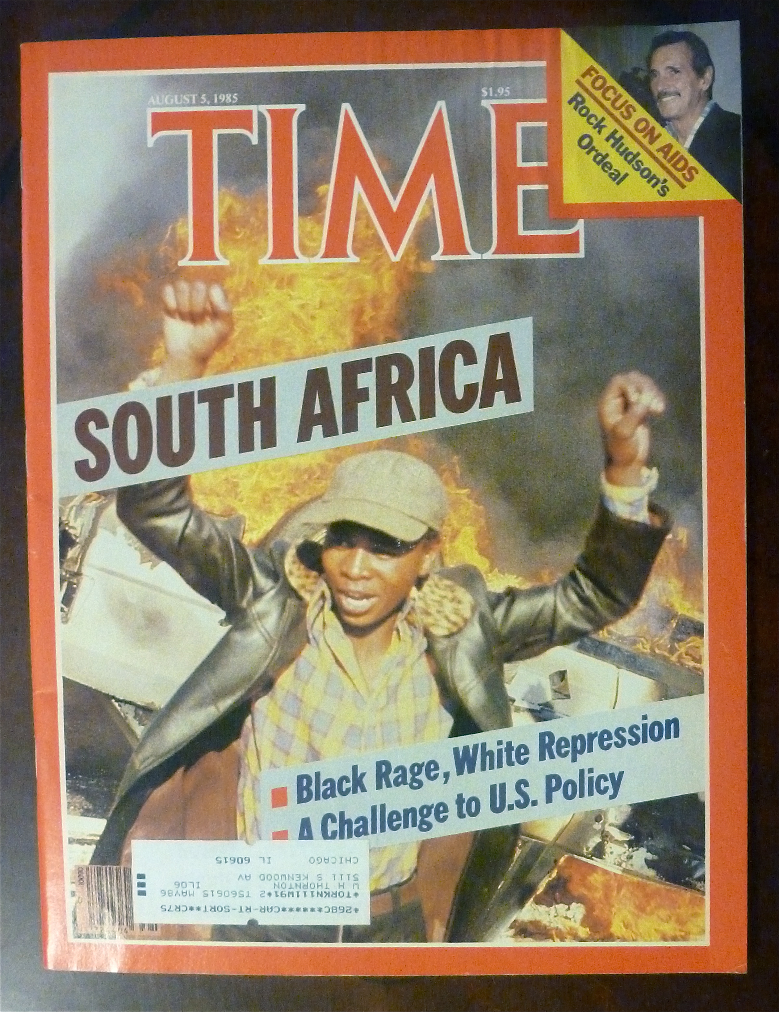 Time Magazine-August 5, 1985-South Africa