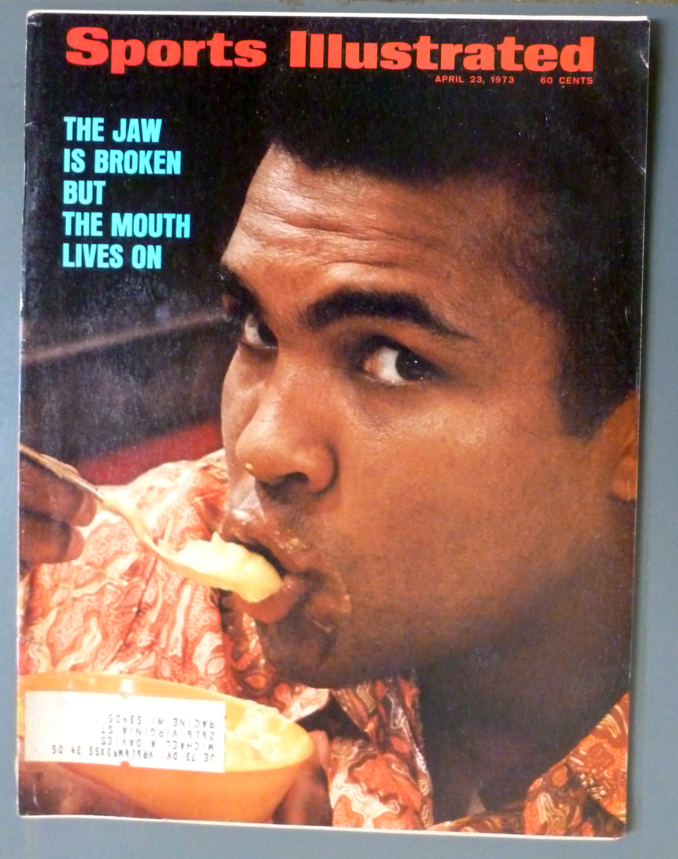 Sports Illustrated Magazine-April 23, 1973-Muhammad Ali