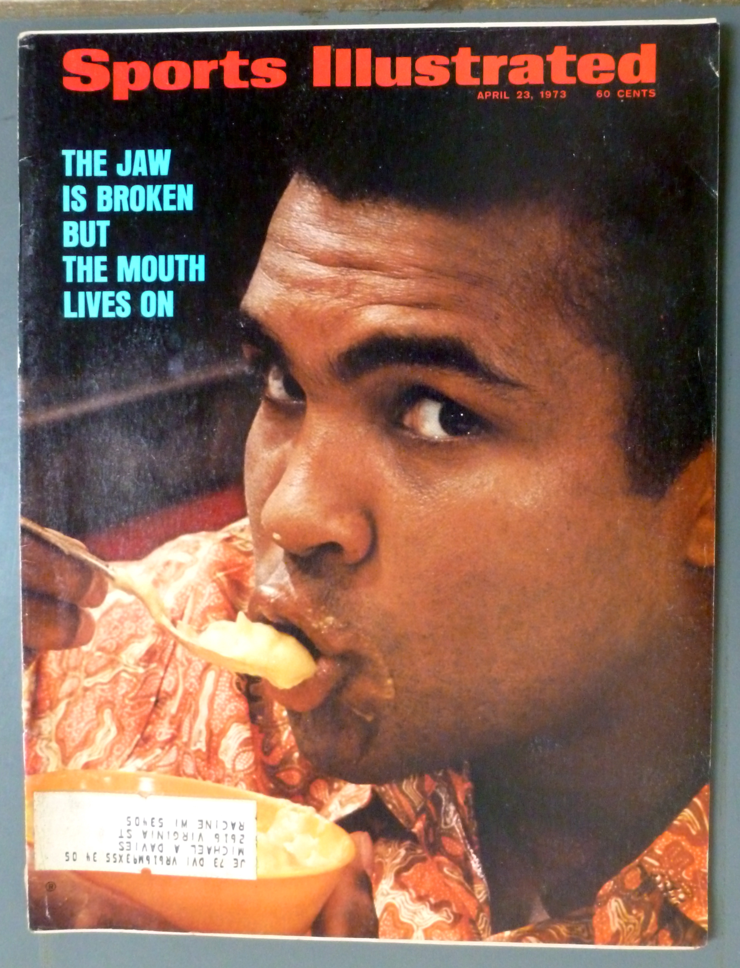 Sports Illustrated Magazine-April 23, 1973-Muhammad Ali