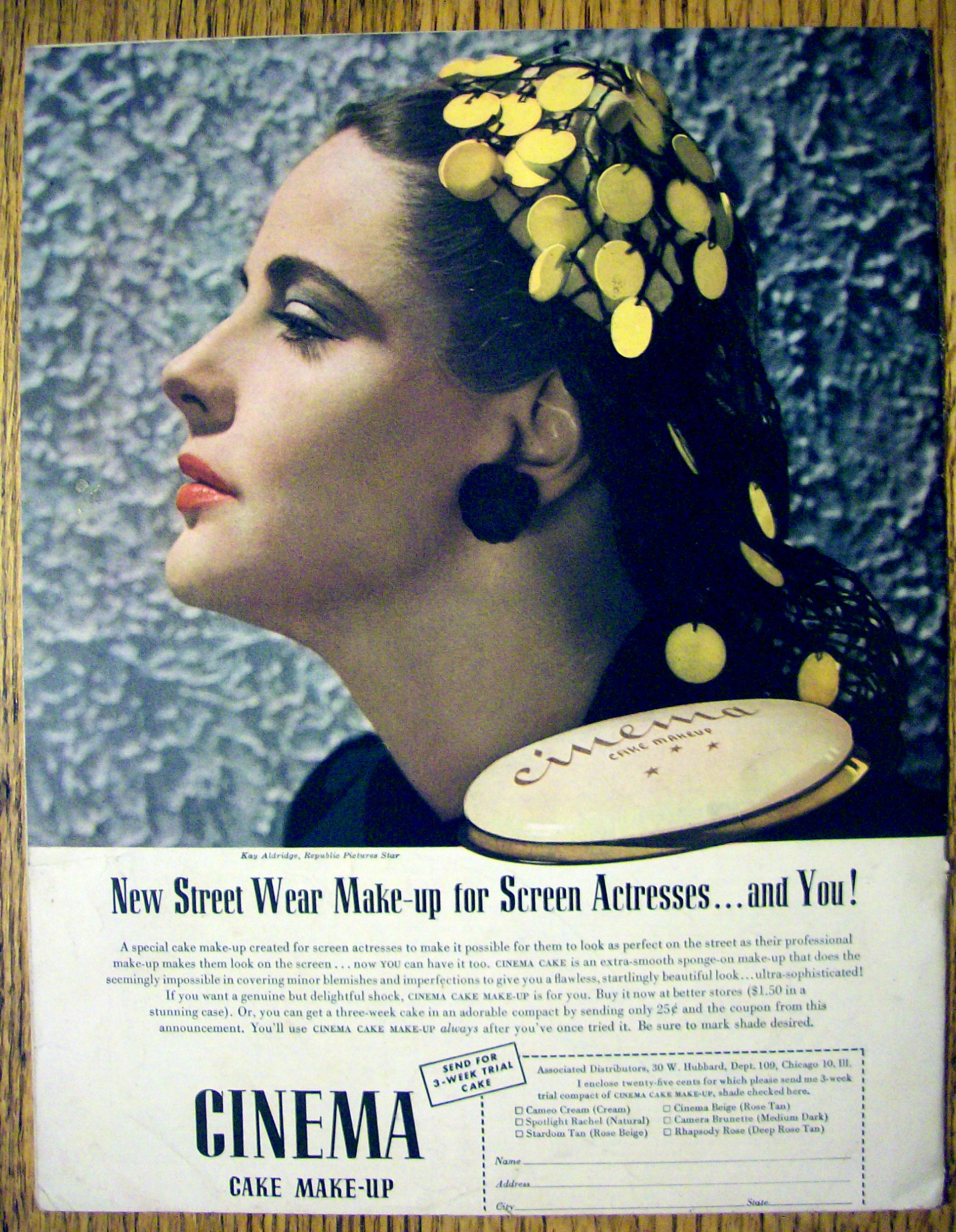 Song Hits Magazine August 1944 Lynn Bari & Ben Goodman