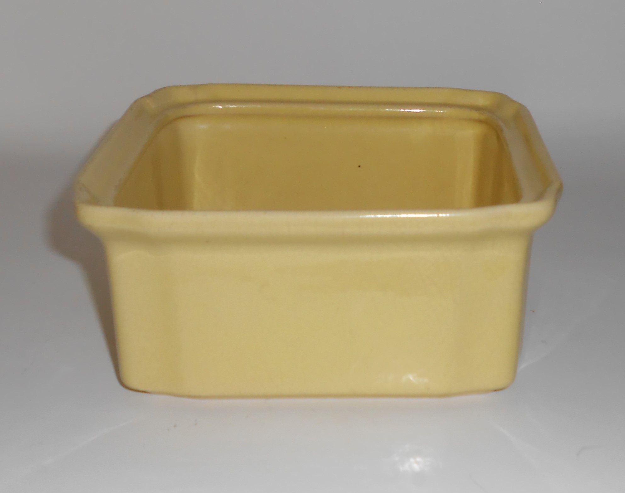 Coors Pottery Rosebud Yellow Refrigerator Base Unit